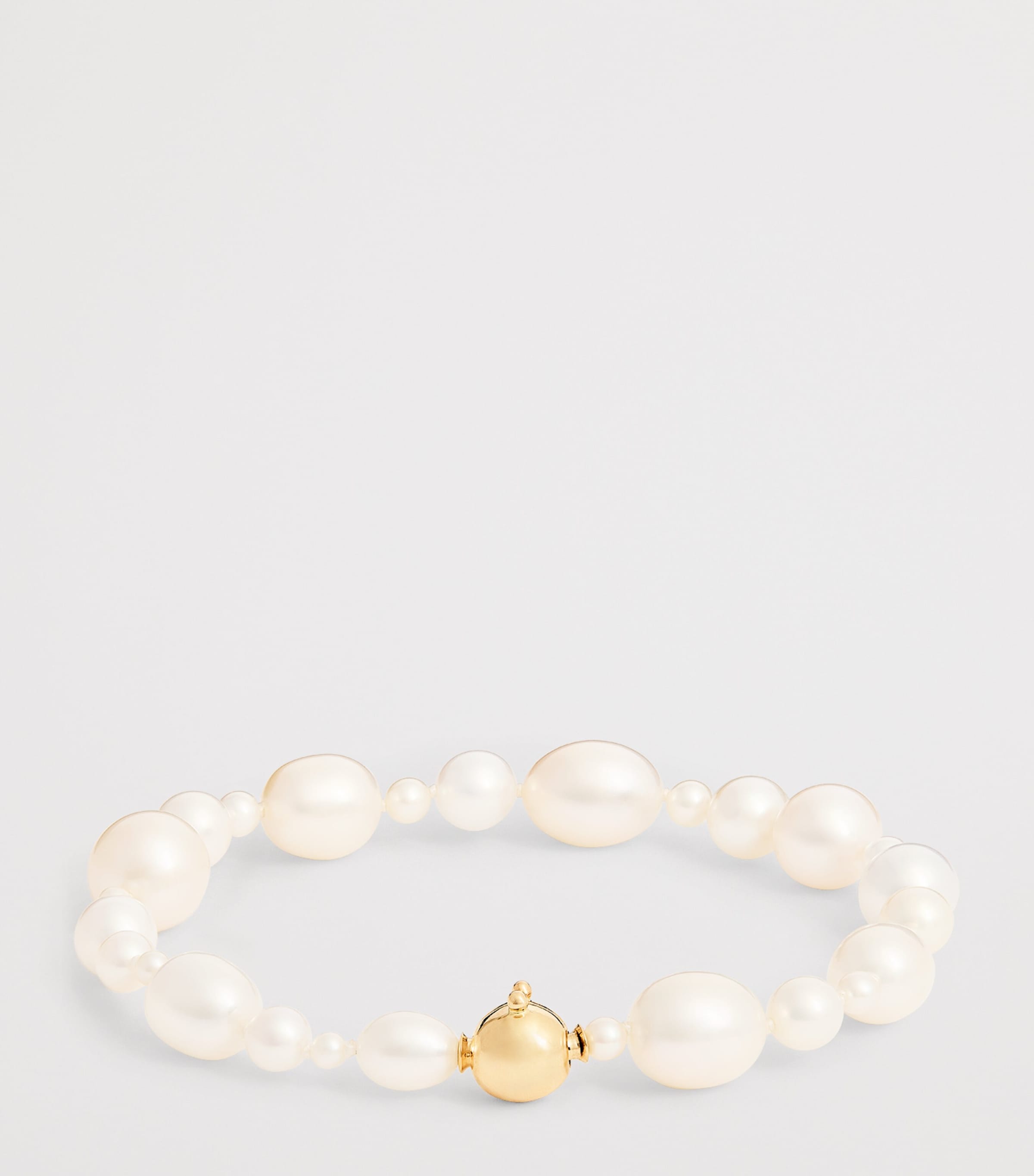 Yellow Gold and Pearl Peggy Bracelet YELLOW GOLD Image 3