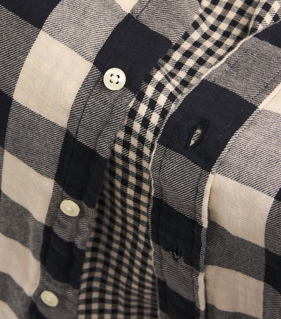 Double-Faced Check Shirt NATURAL Image 5