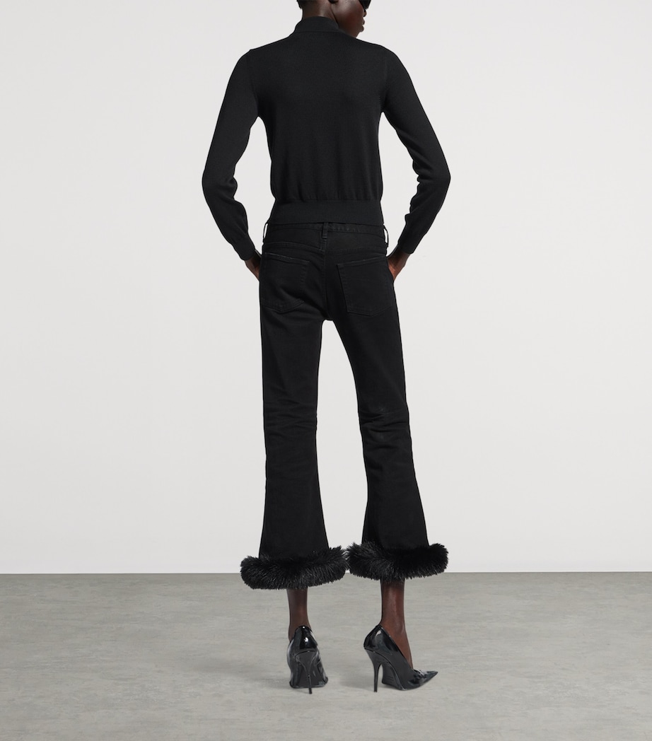 Wool Zip-Up Cardigan 1000 Image 3