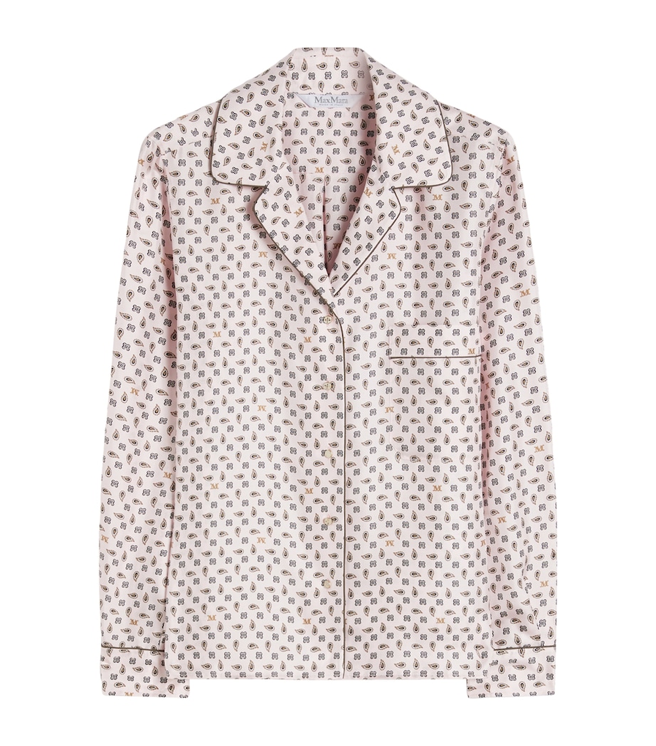 Silk Printed Shirt PINK Image 1