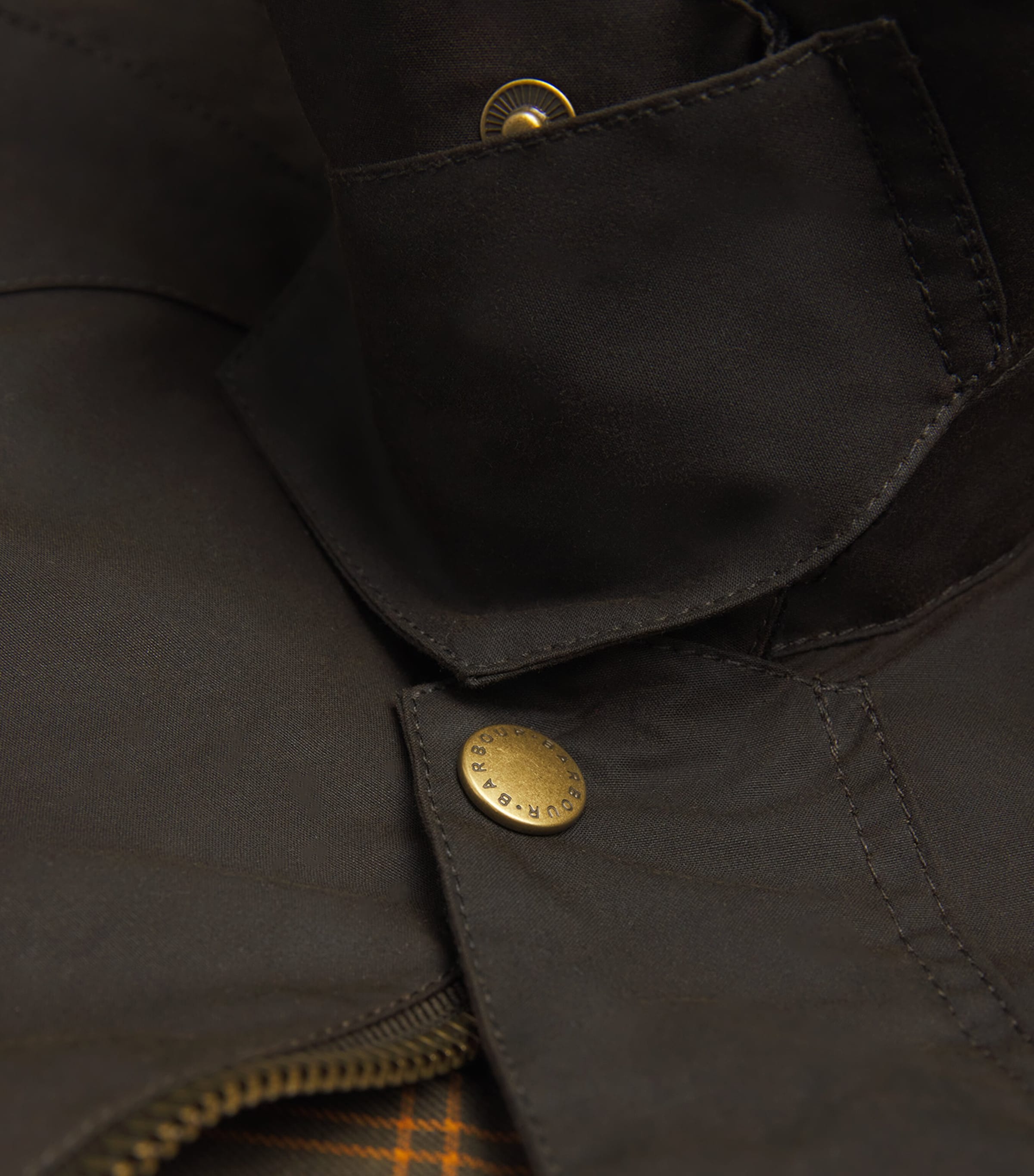 Waxed Ashby Jacket OLIVE Image 6
