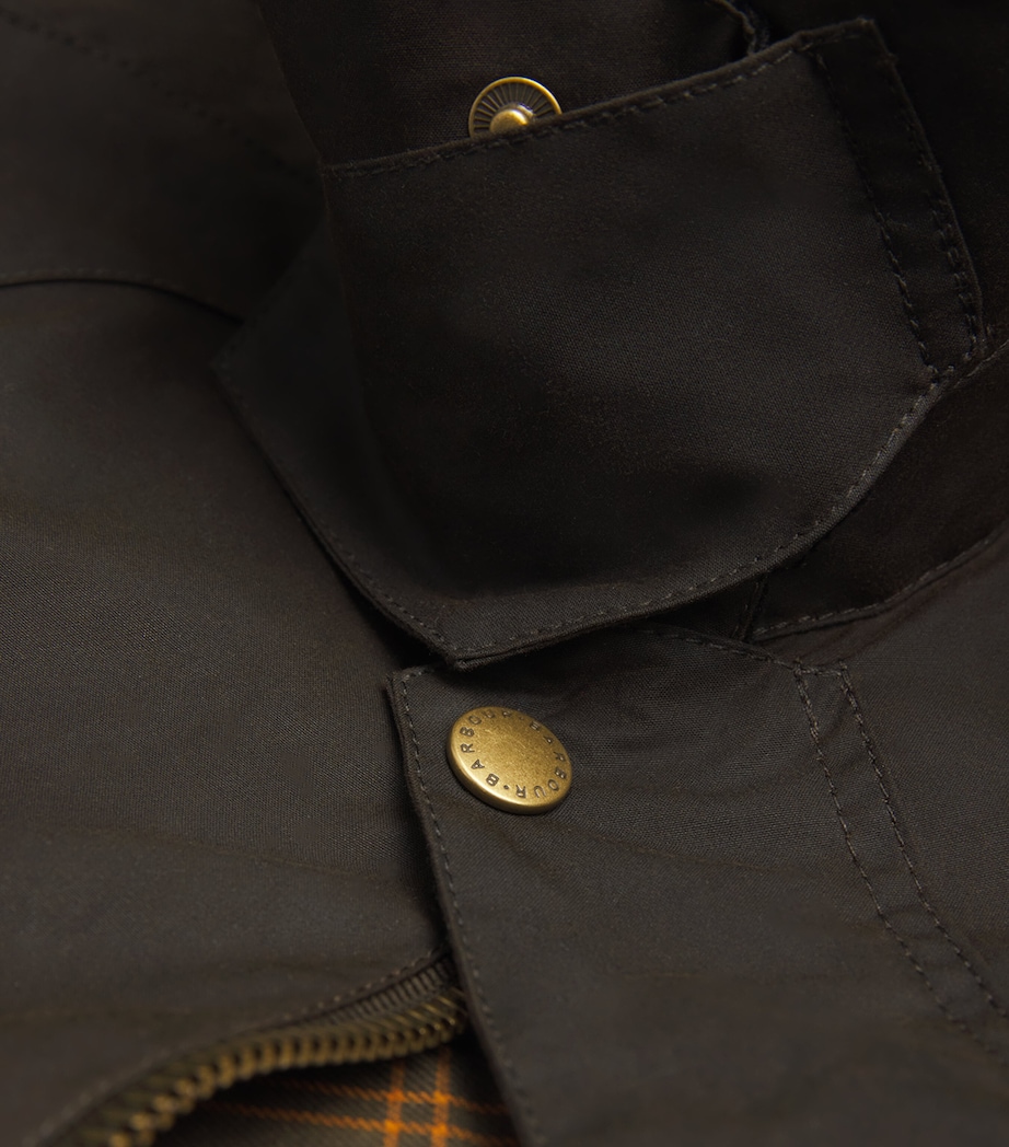 Waxed Ashby Jacket OLIVE Image 6