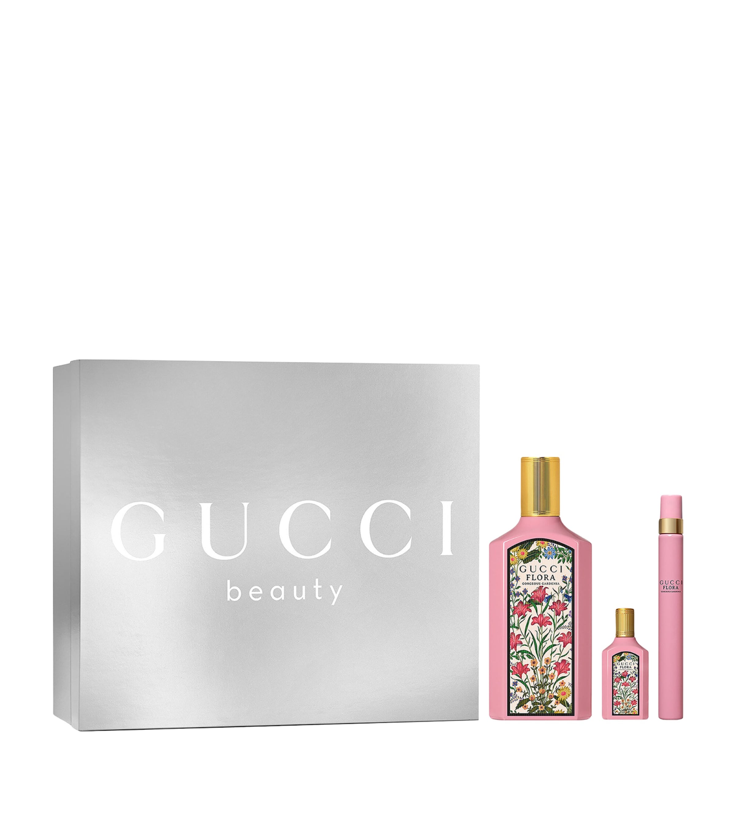 Gucci Flora Gorgeous Gardenia Eau De Parfum Fragrance Gift Set In White