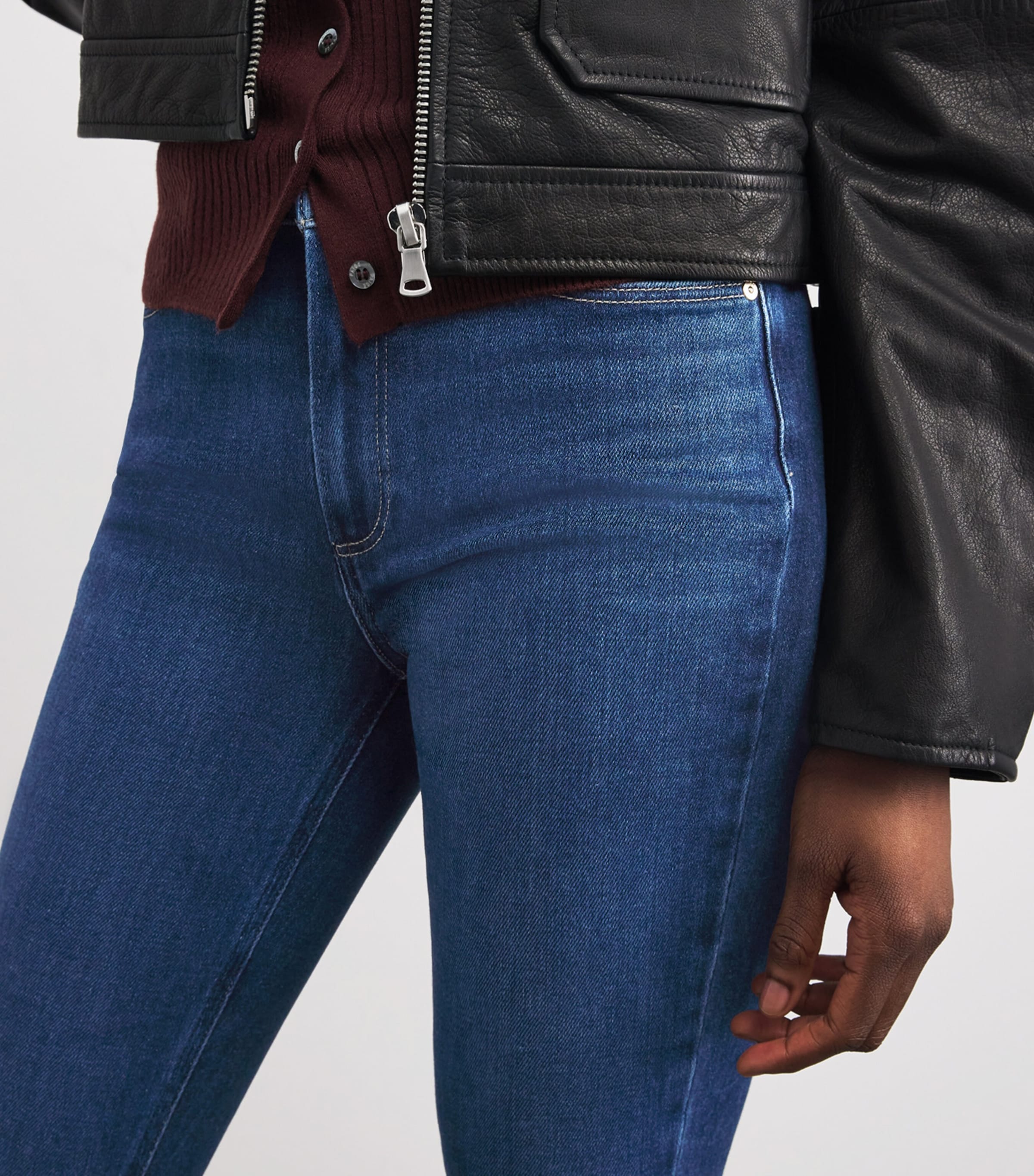 Hoxton Skinny Jeans AERIAL Image 6