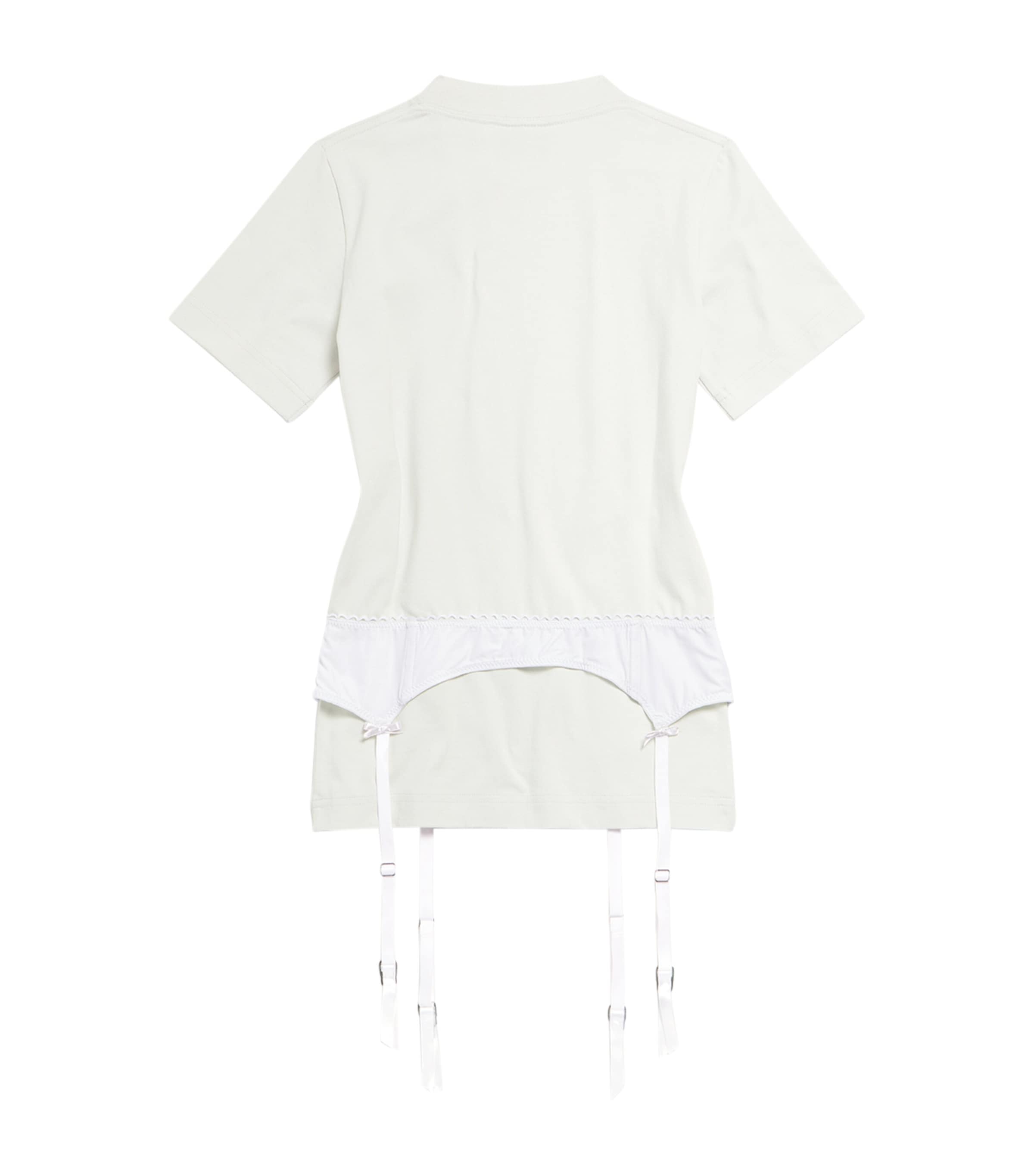 Tシャツ・カットソー Balenciaga Lingerie T-Shirt In Stretch Cotton Balenciaga Stretch-Cotton Lingerie T-Shirt | Harrods US