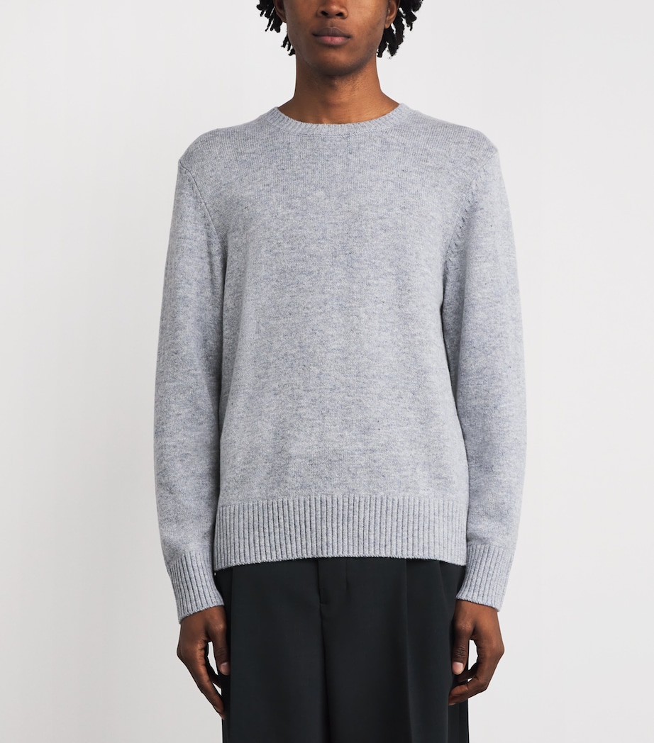 Cashmere-Wool Sweater STONE Image 3