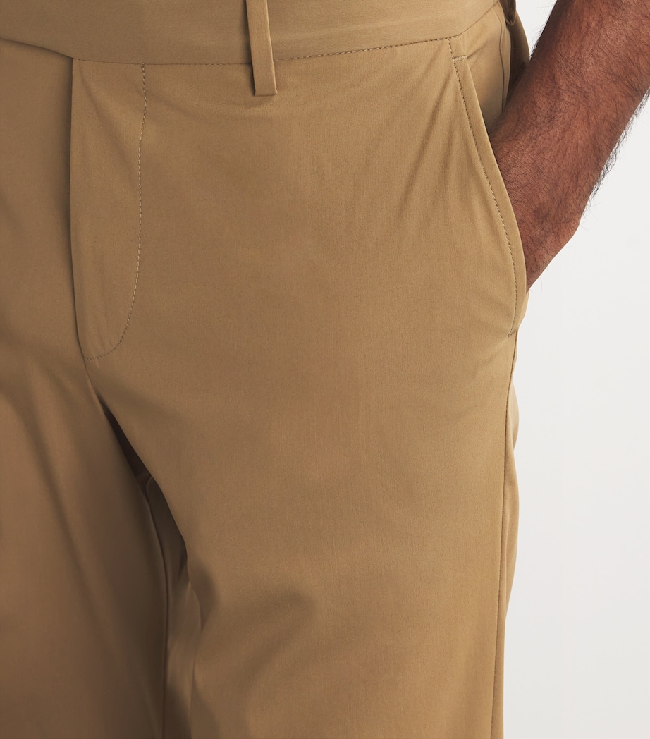 Technical Slim Tailored Trousers 035 NATURAL / BEIGE Image 6