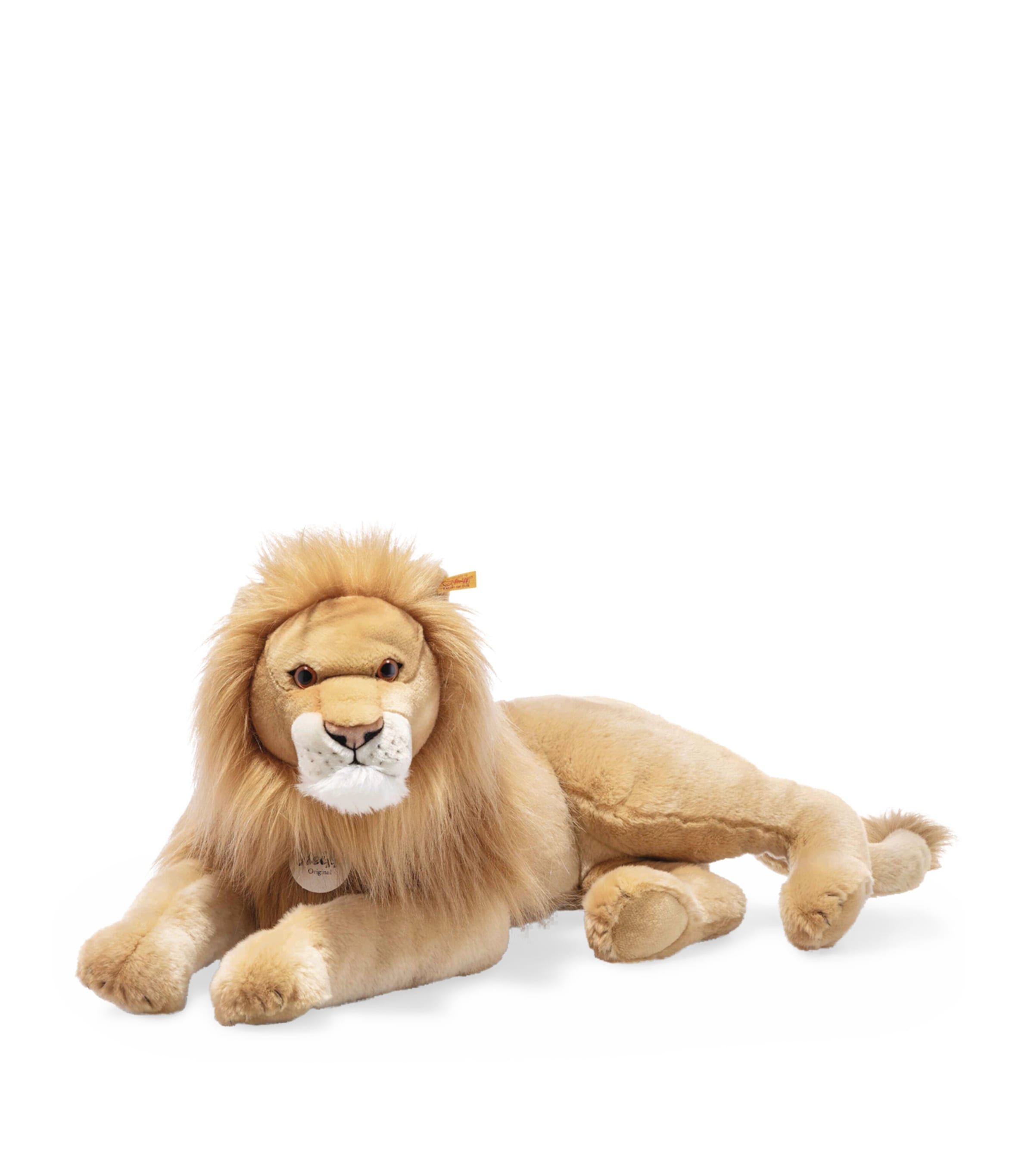 Steiff Kids' Leo Lion Soft Toy In Neutral