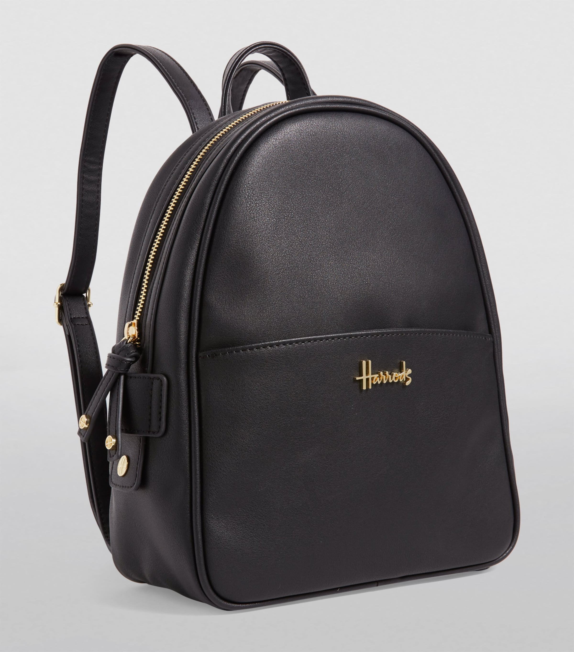 Harrods Black St James Backpack | Harrods UK