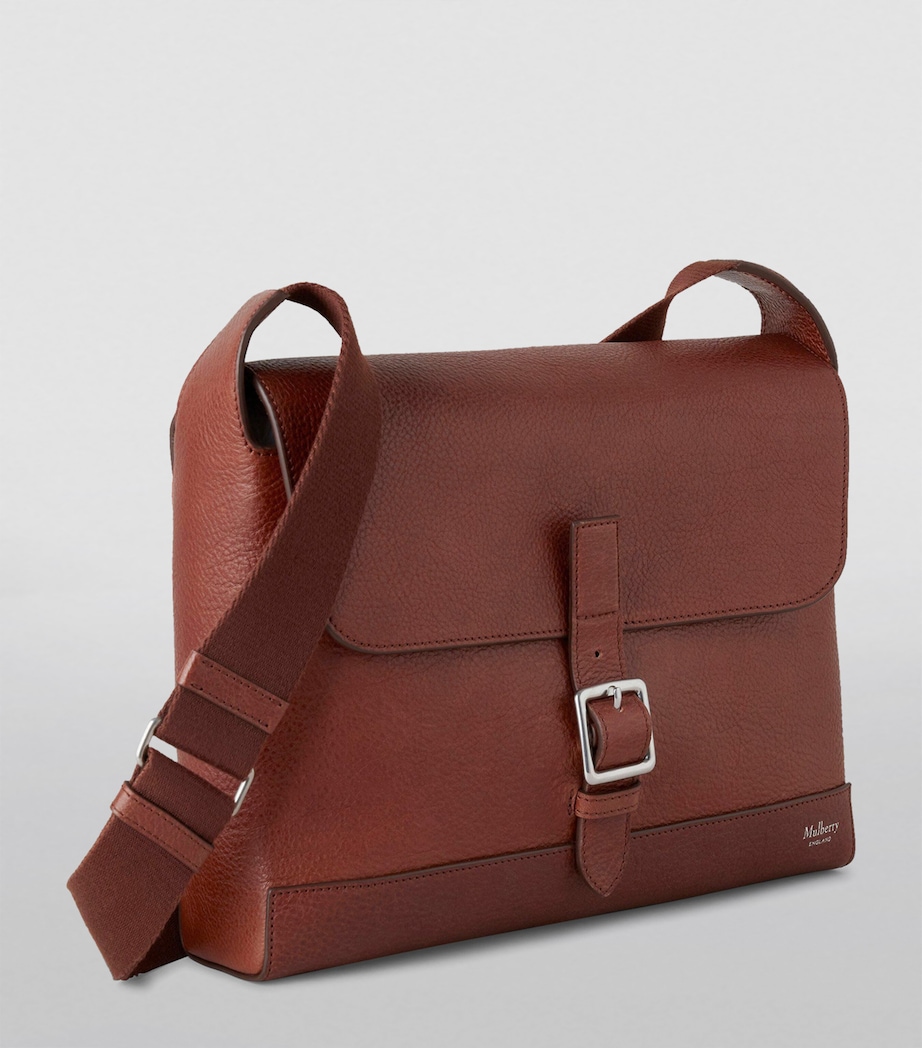 Mulberry Small Leather Chiltern Messenger Bag Oak Image 2