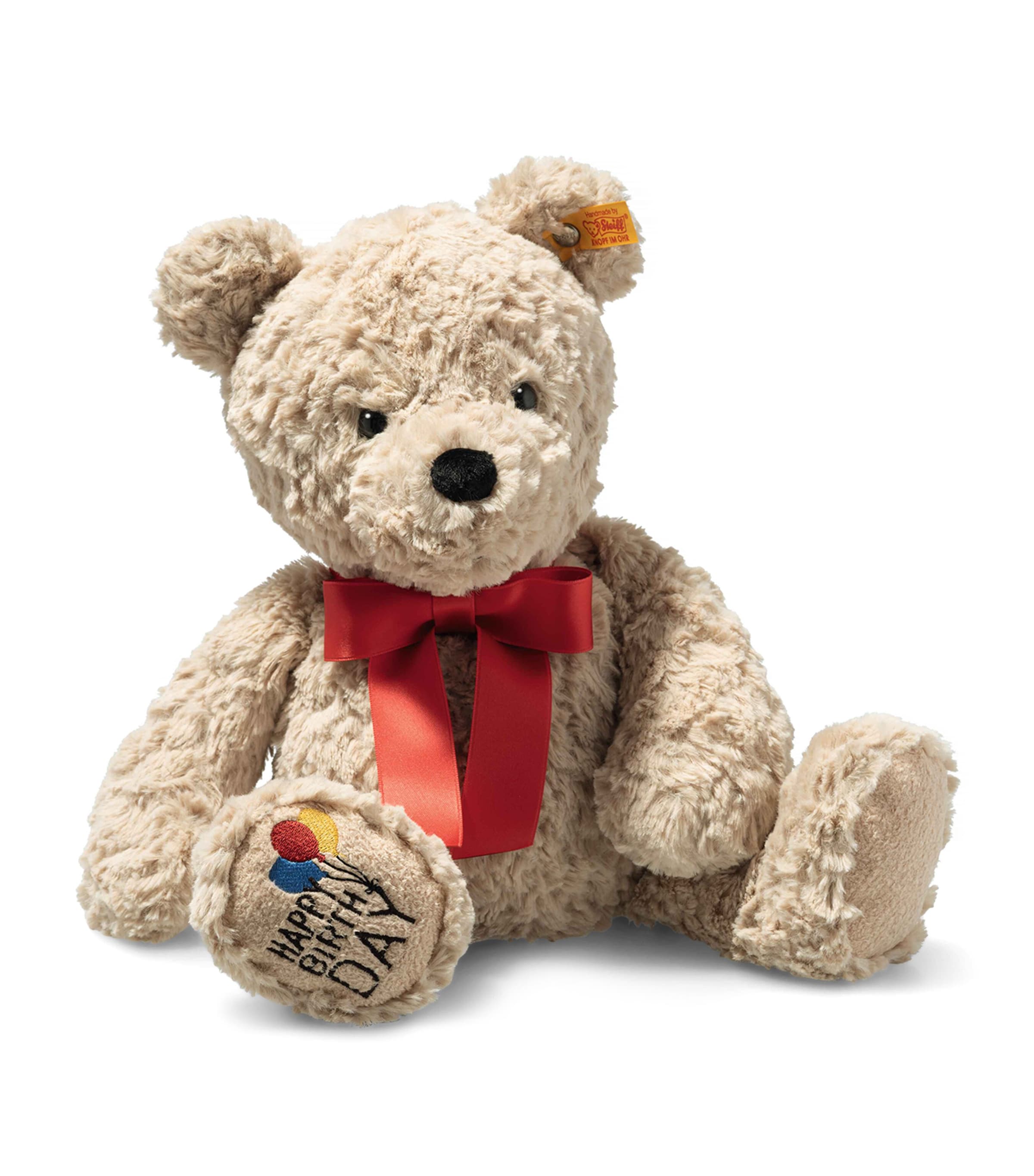 Steiff Jimmy Happy Birthday Teddy Bear (35cm) | Toys | Bears & Soft Toys | Designers | Steiff