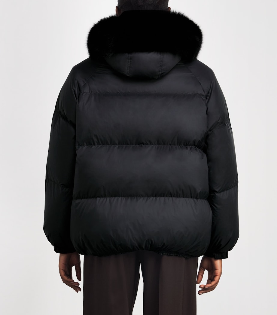 Down-Fur Technical Puffer Jacket (67cm) C99 Image 4