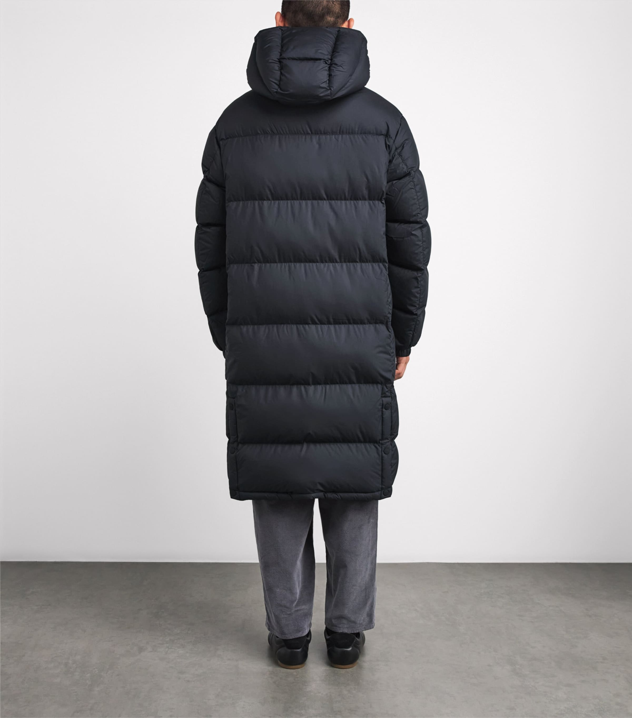 Down Water-Repellent Gorham Coat BLACK Image 4