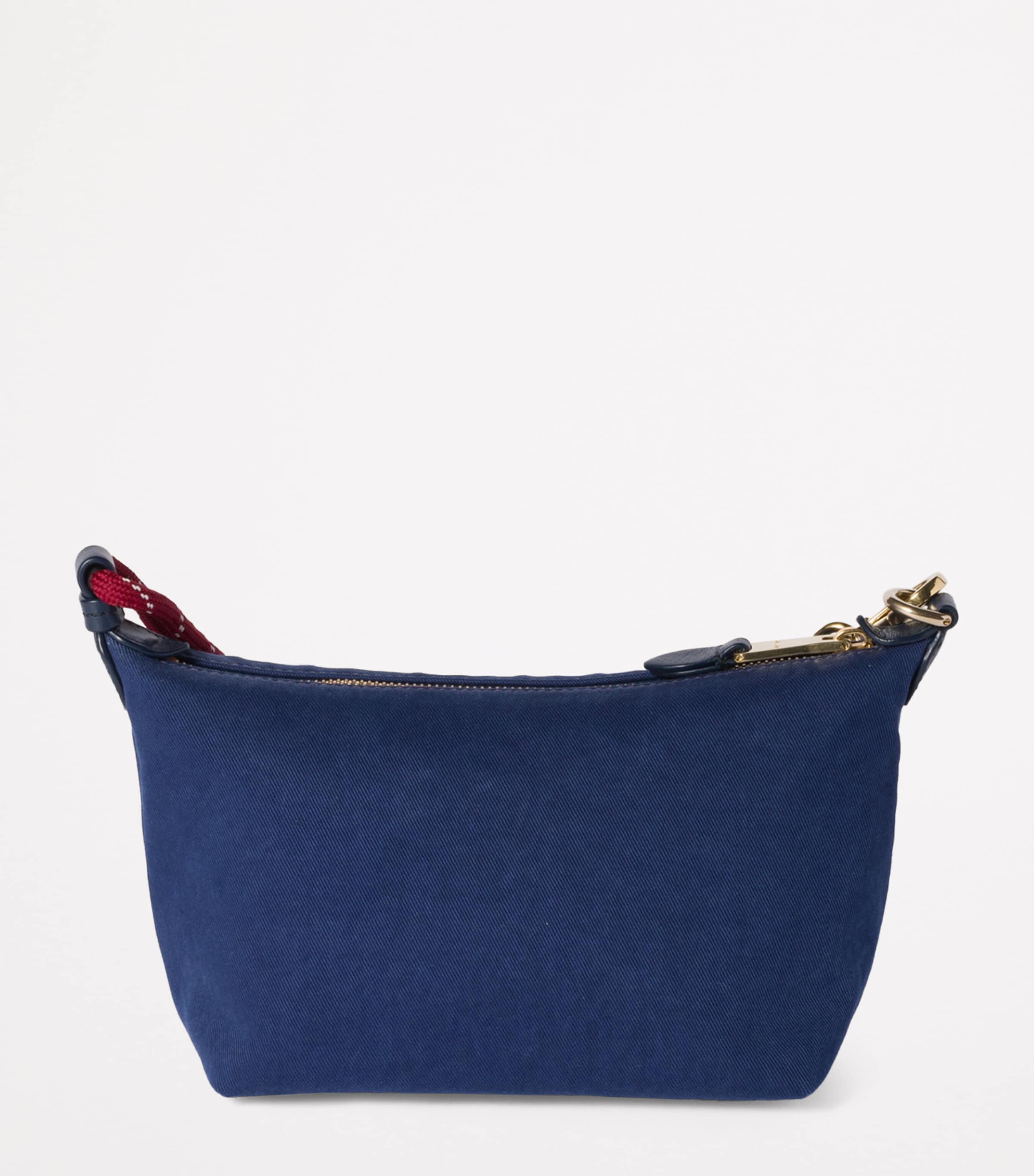 MIU MIU♦ Gabardine pouch Miu Miu Gabardine pouch for Women - Navy in UAE | Level Shoes