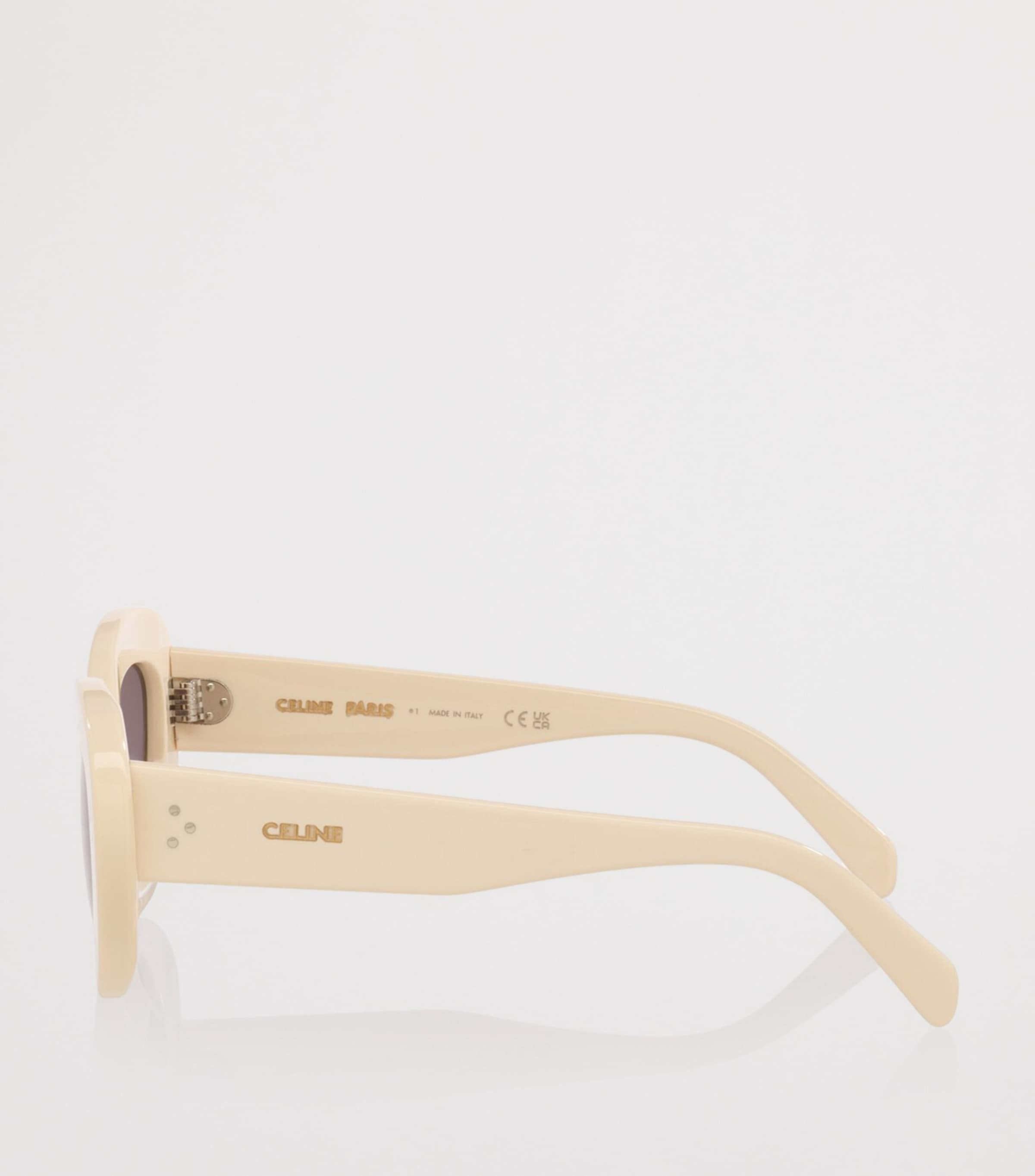 Celine Oversized Cat Eye 3 Dots Sunglasses Image 3