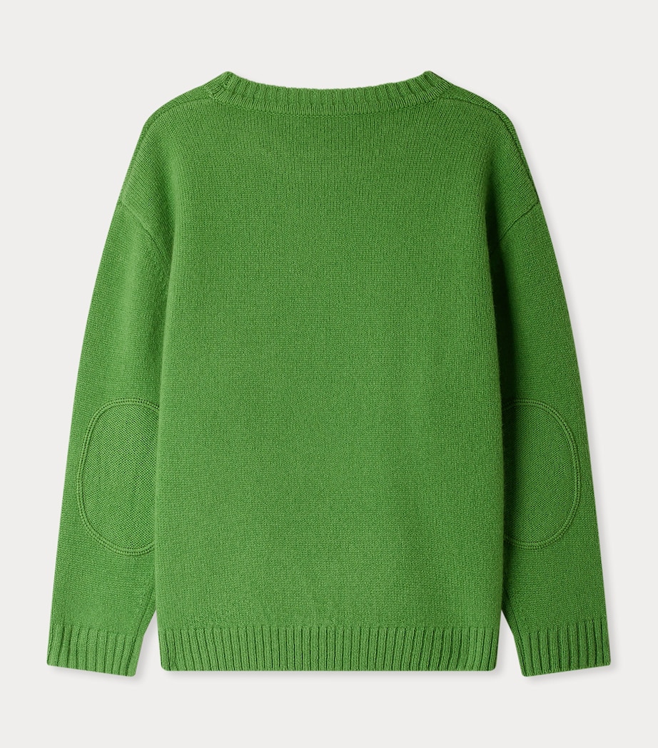Wool Jason Sweater (4-8 Years) VERT Image 2