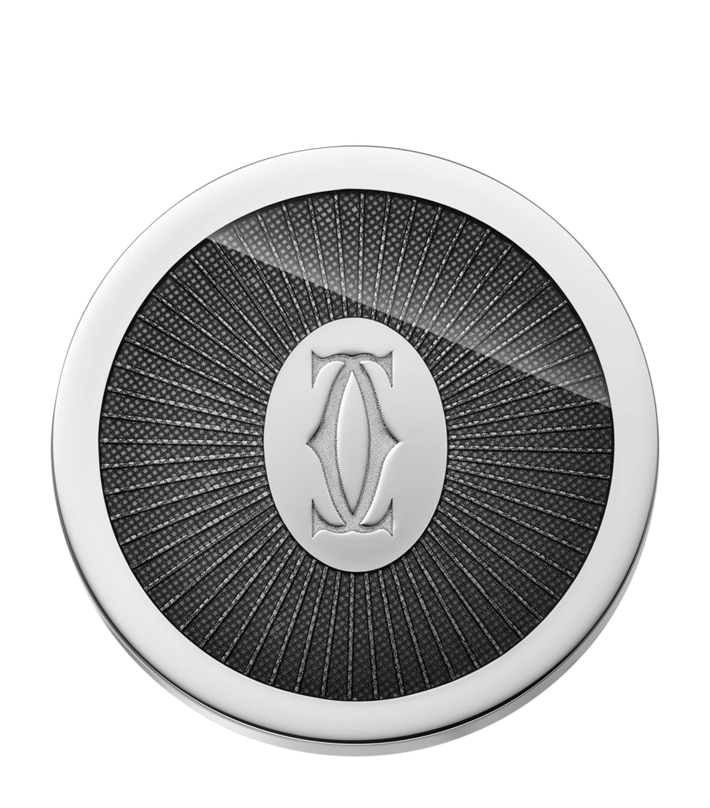 Sterling Silver Double C de Cartier Cufflinks MULTI Image 4