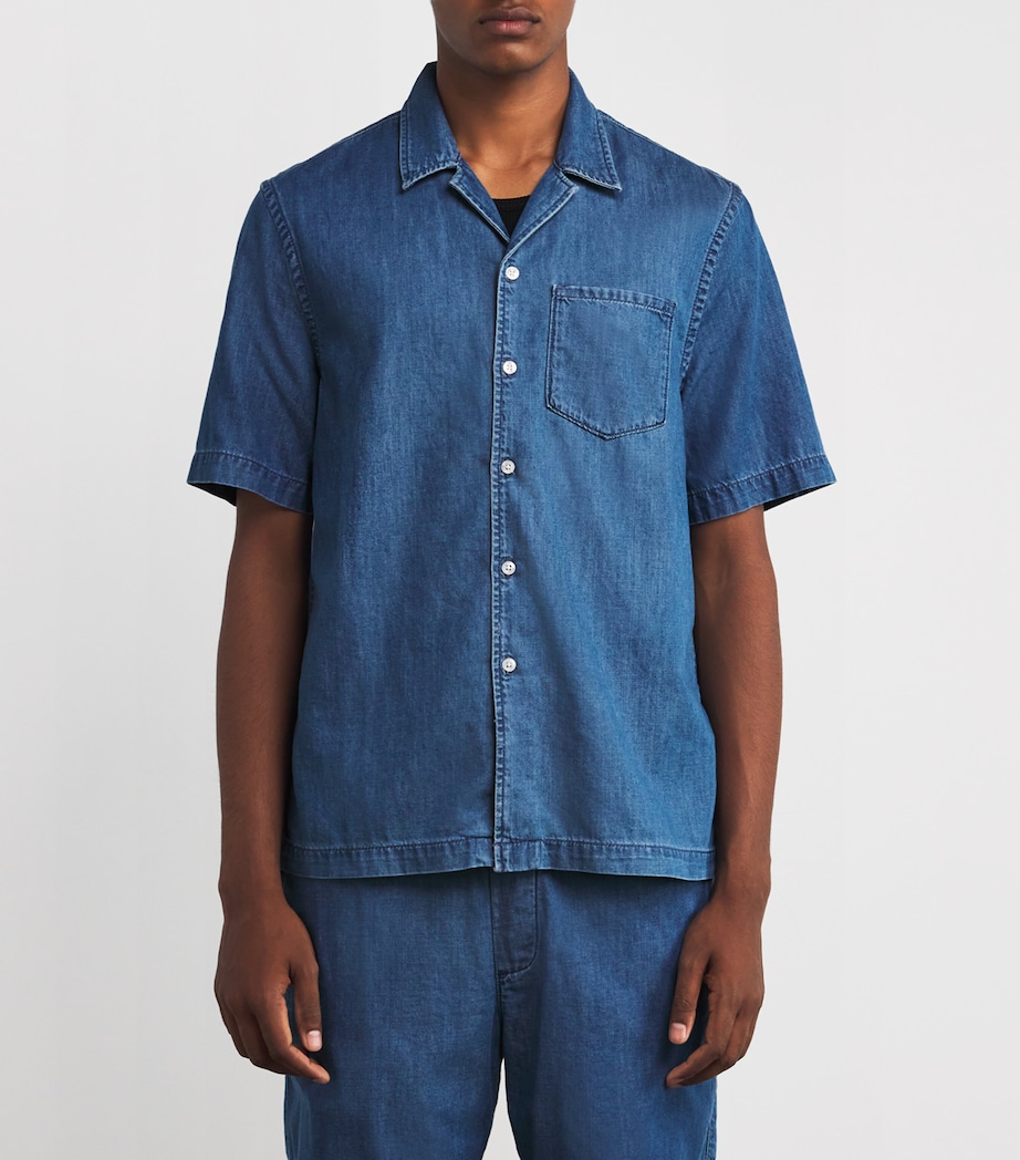Denim Short-Sleeve Shirt SEABROOK Image 3