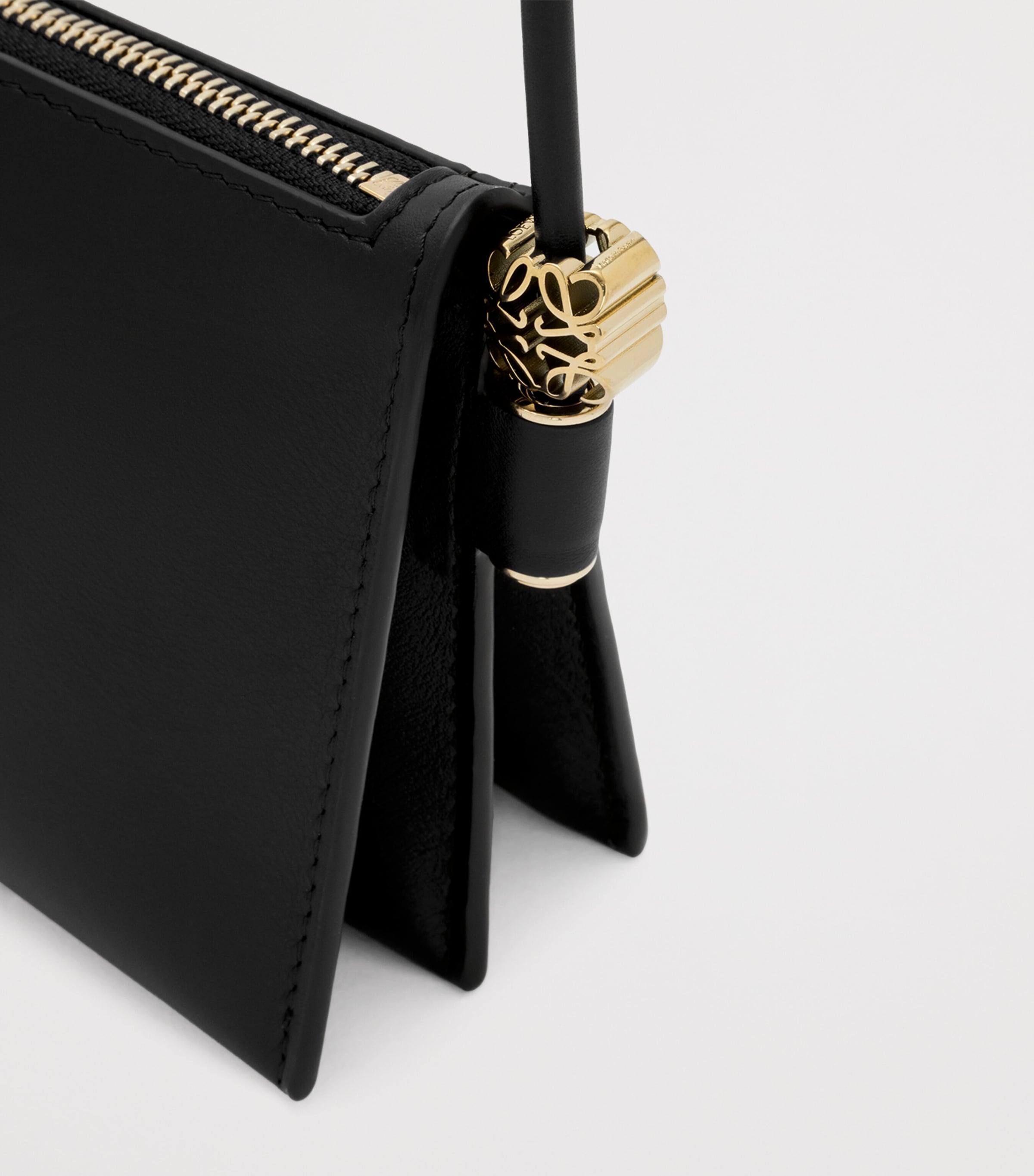 Leather Joya Pouch BLACK Image 8