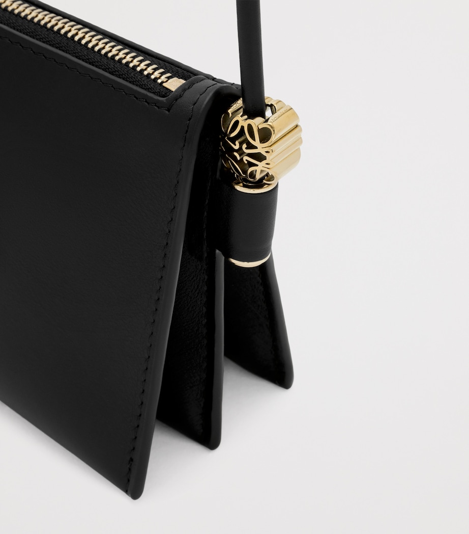 Leather Joya Pouch BLACK Image 8