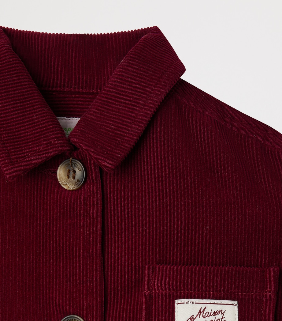 Corduroy Shirt (4-8 Years) RAISIN Image 3