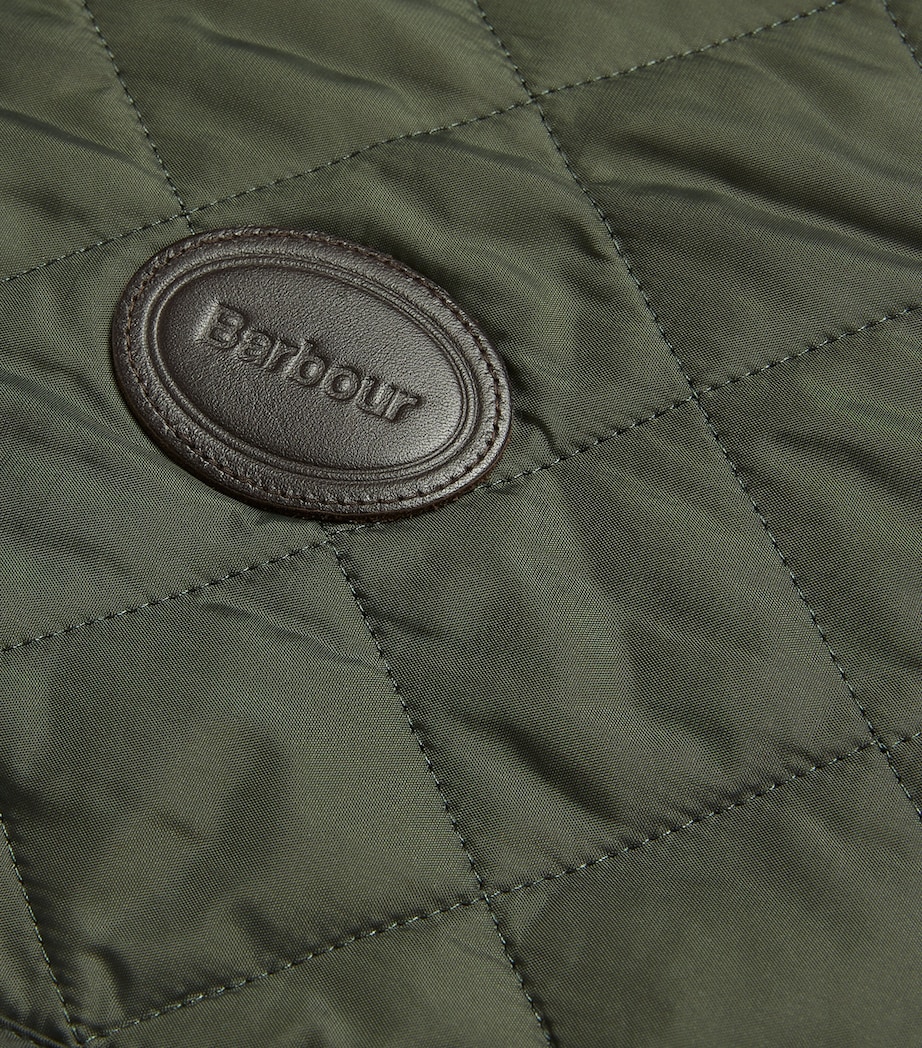 Barbour Quilted Dog Coat Olive Image 3