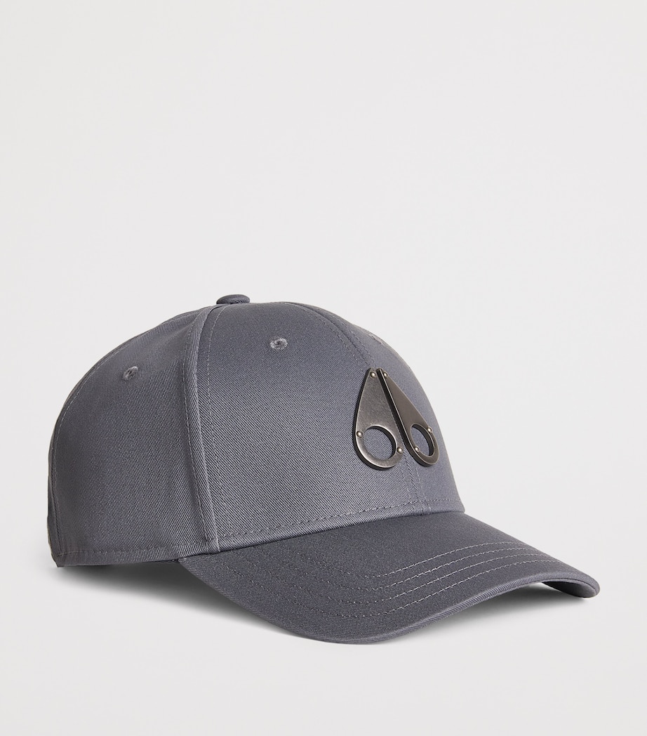 Cotton Logo Baseball Cap CEMENT - 1542 Image 2