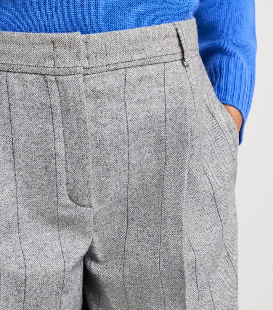 Wool-Blend Trousers GREY Image 6