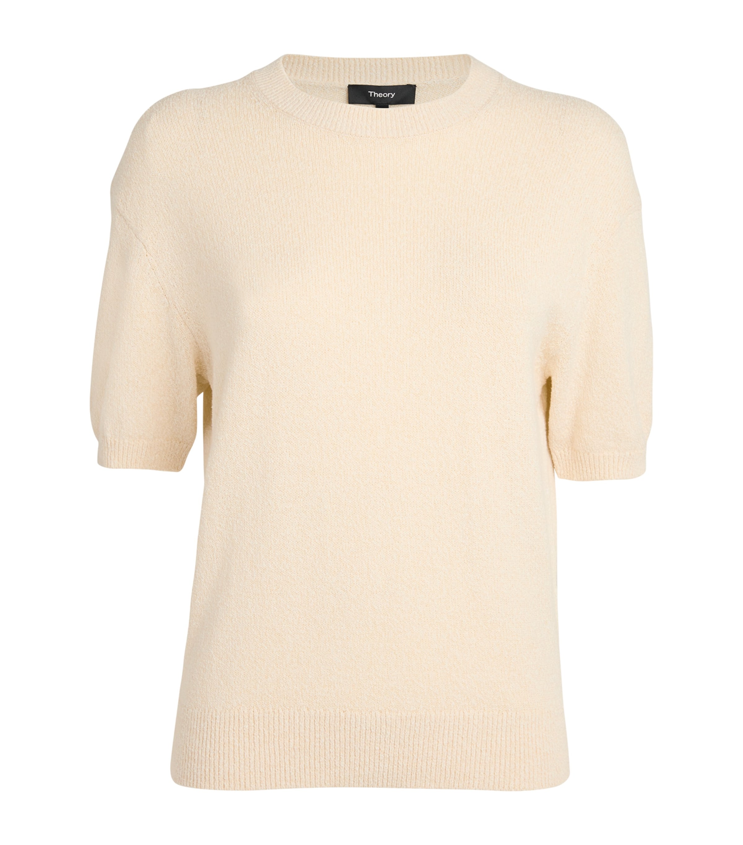 Theory Textured T-shirt In Nude