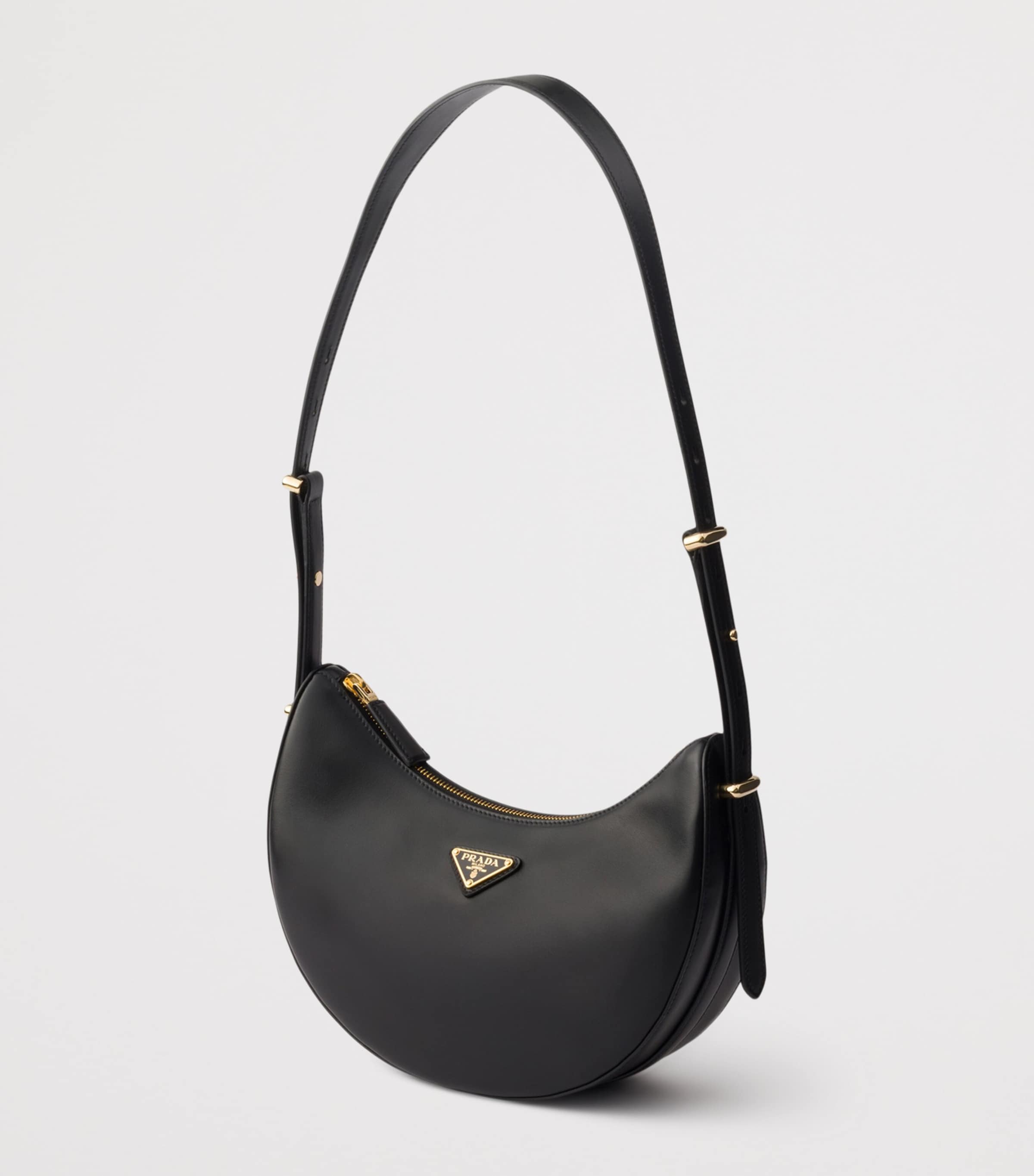 Prada Small Leather Arqué Shoulder Bag Image 2