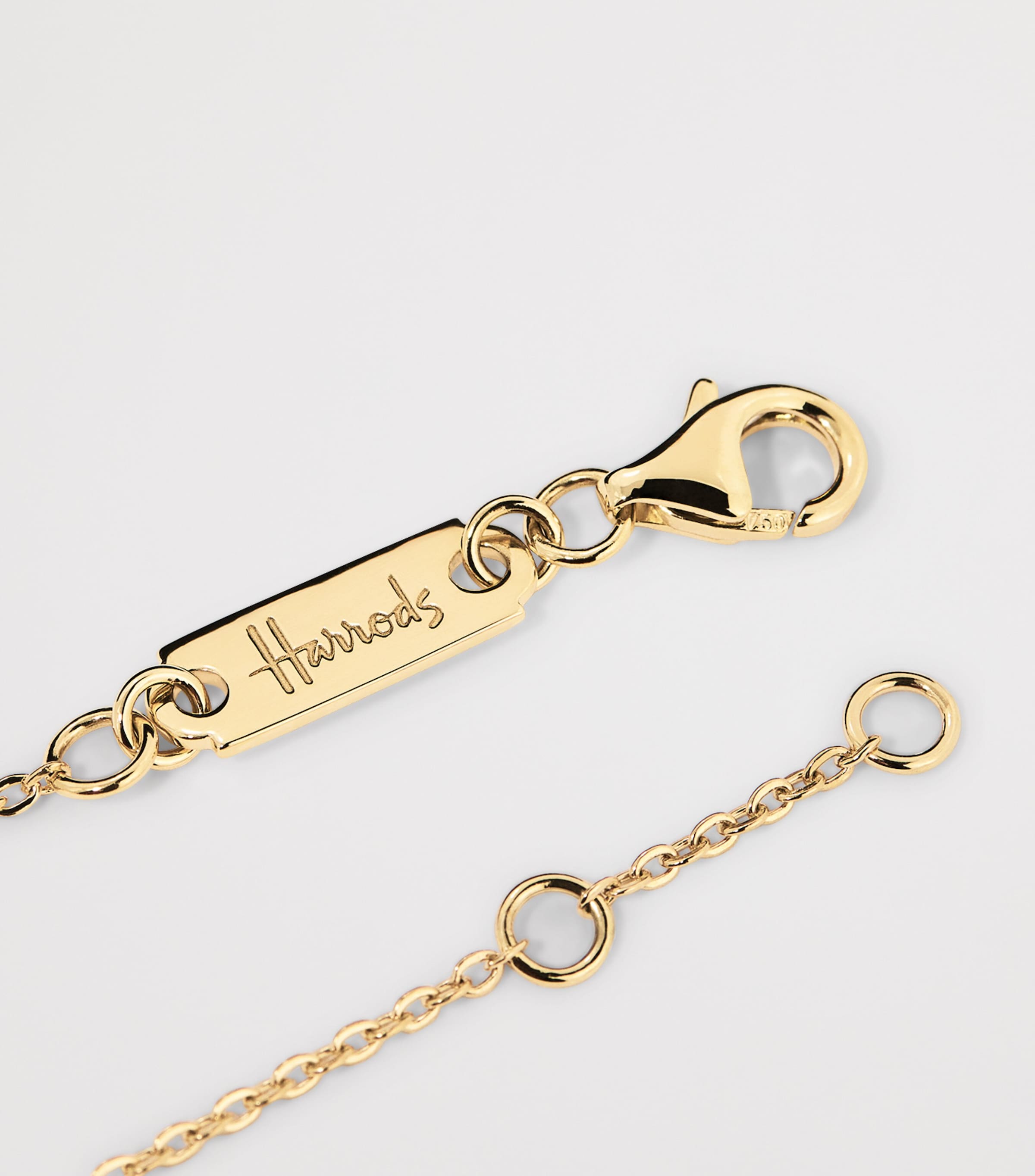 Yellow Gold and Diamond Graduating Pendant Bracelet (0.33ct) YELLOW GOLD Image 5