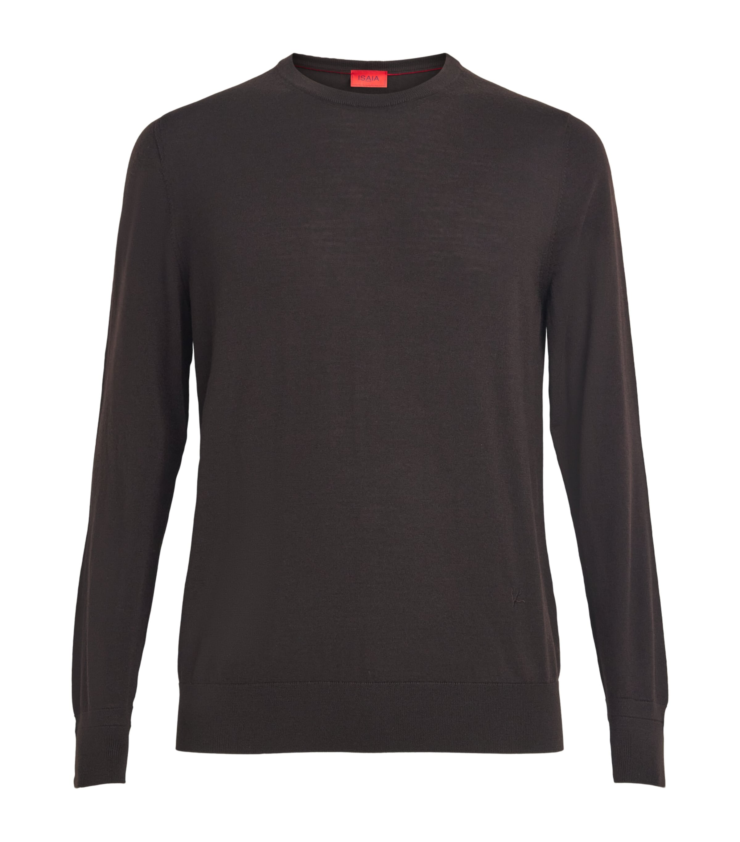 Isaia Mens Wool Sweater Image 1