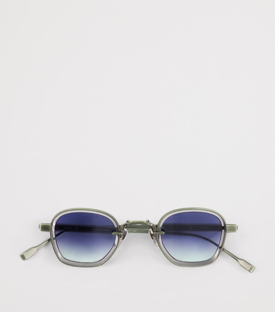 Sato Rigel Sunglasses Matt Green Mg/gc Image 3