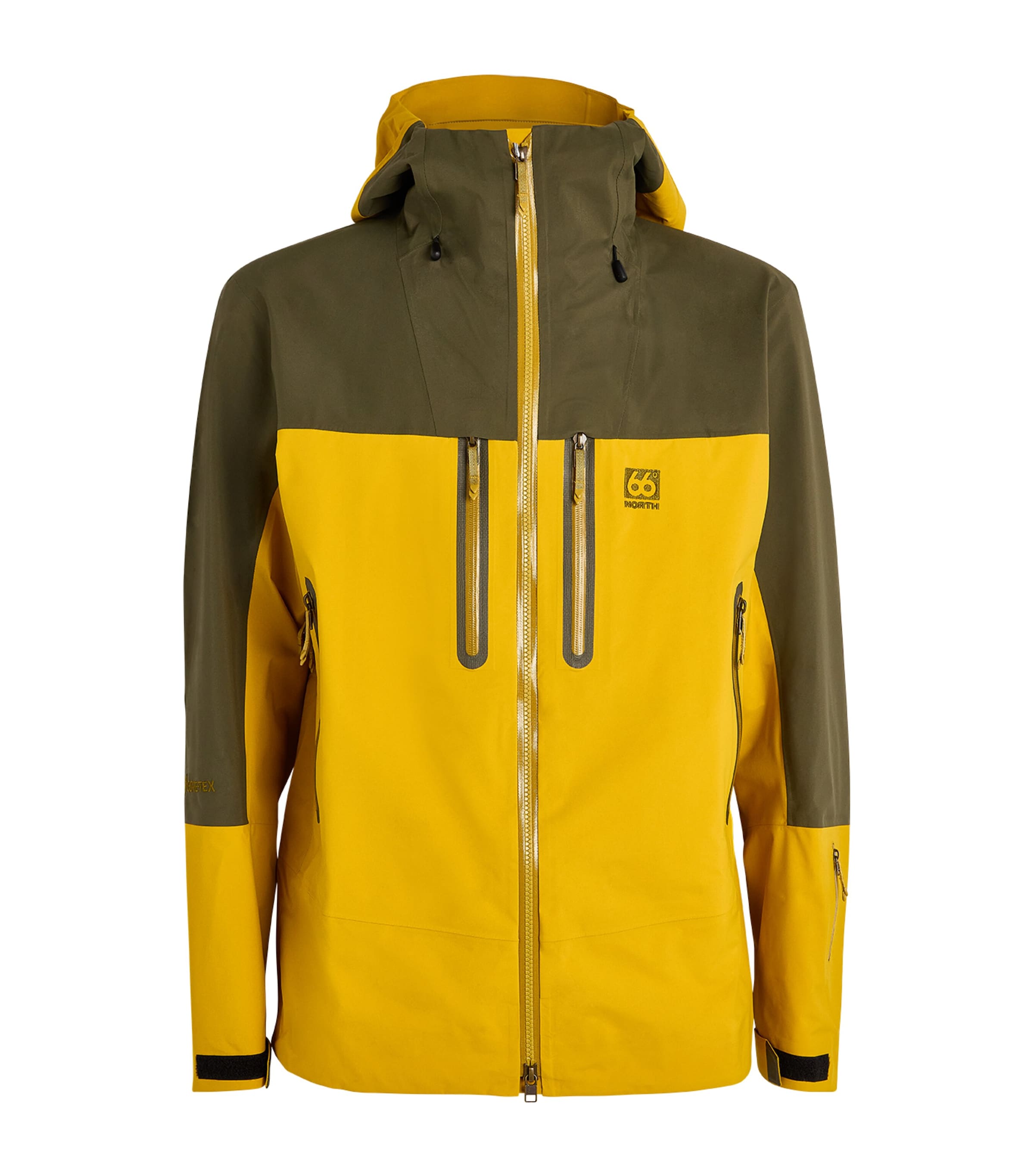 66 North Gore-tex Tröllaskagi Jacket In Yellow