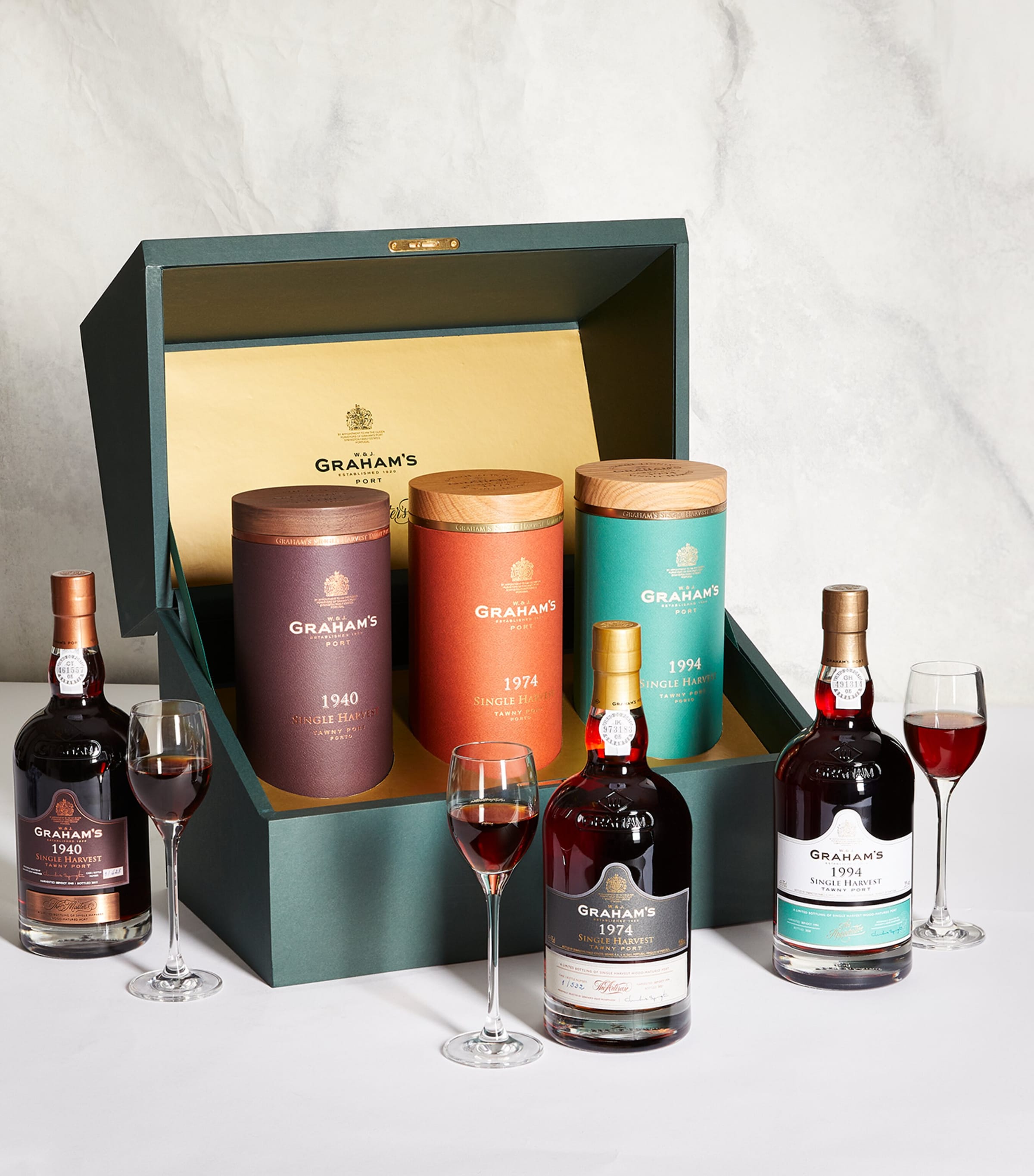 Graham's Cellar Master Tawny Port Trilogy (3 x 75cl) - Porto, Portugal NO COLOUR Image 2