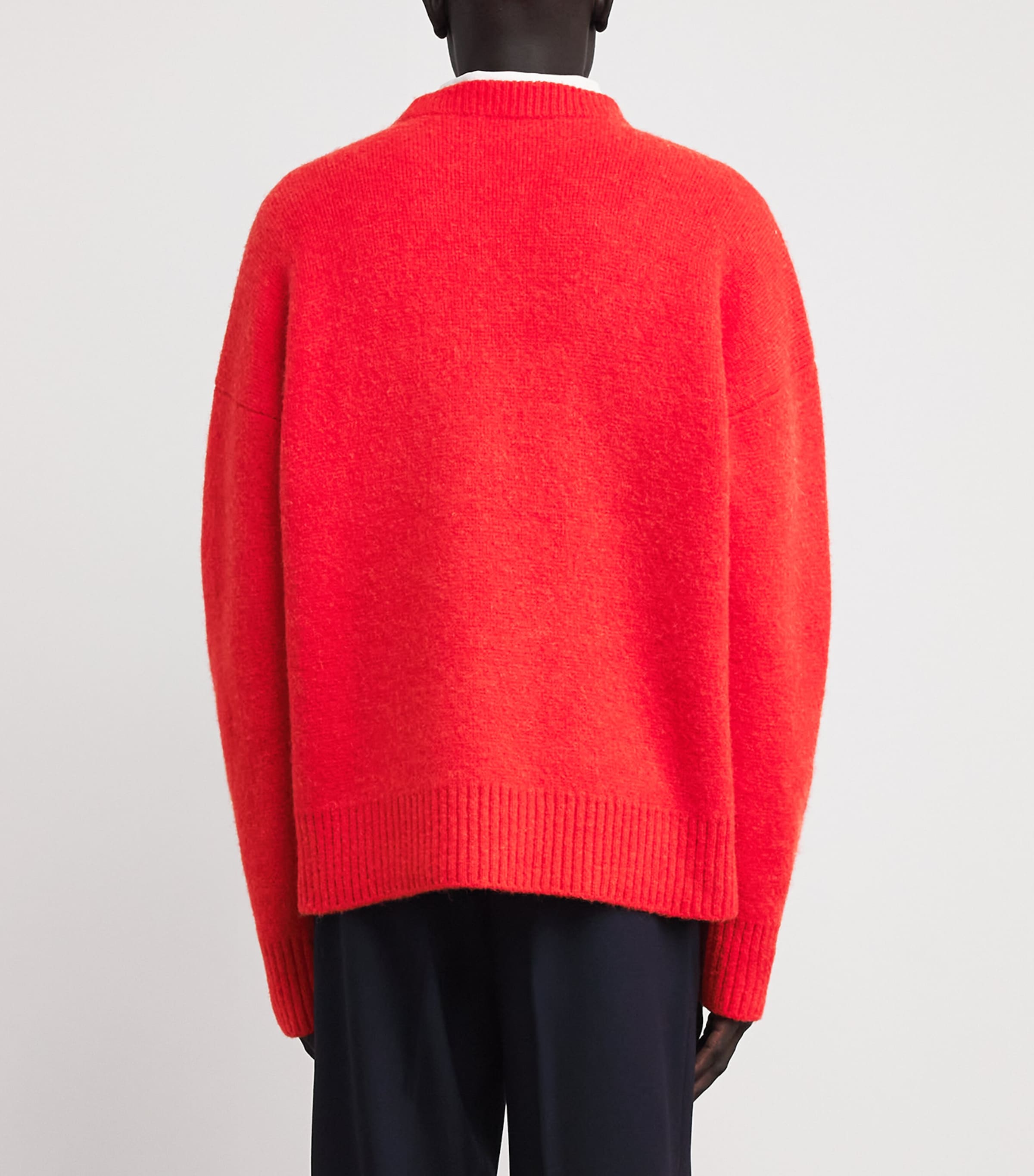 Alpaca-Blend Ami de Coeur Sweater 6041 - ROUGE Image 5