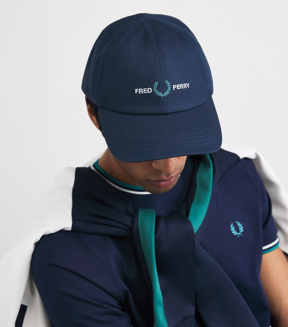 Cotton Twill Logo Cap X86 TENNIS BLUE Image 2