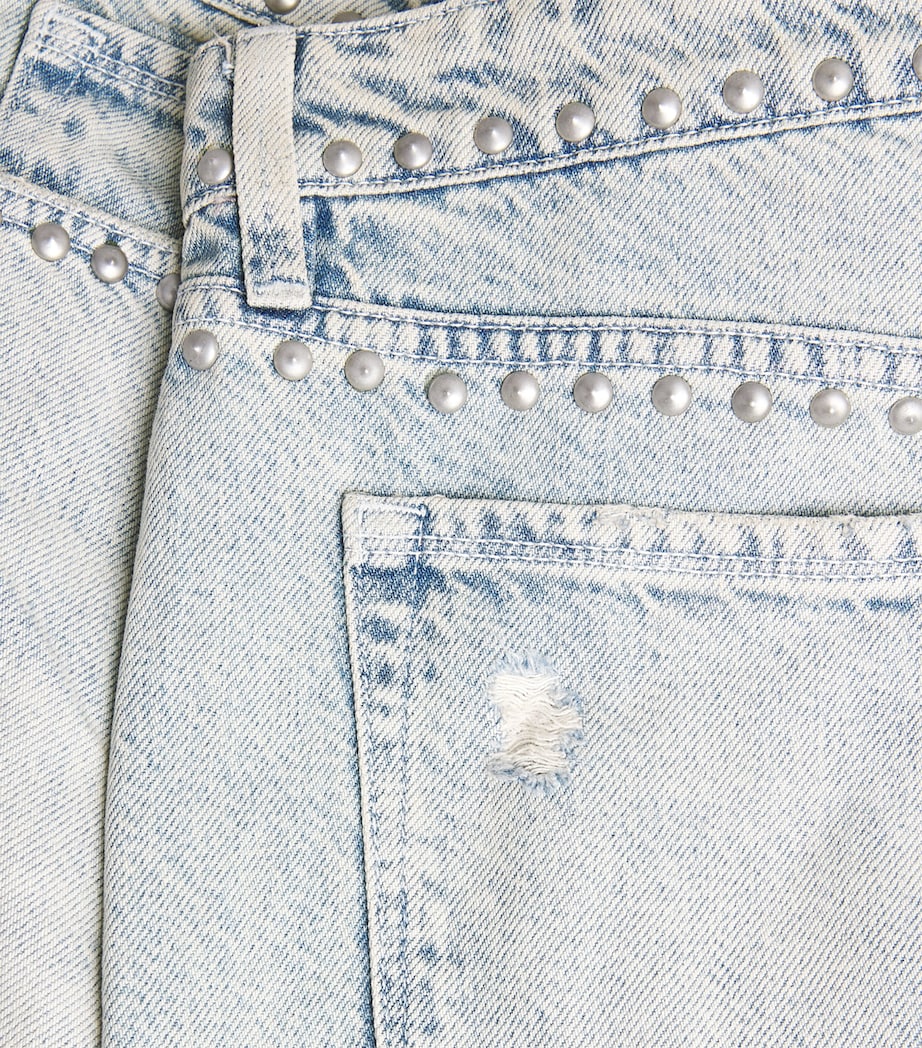 Good Ease Studded Jeans 784INDIGO Image 5