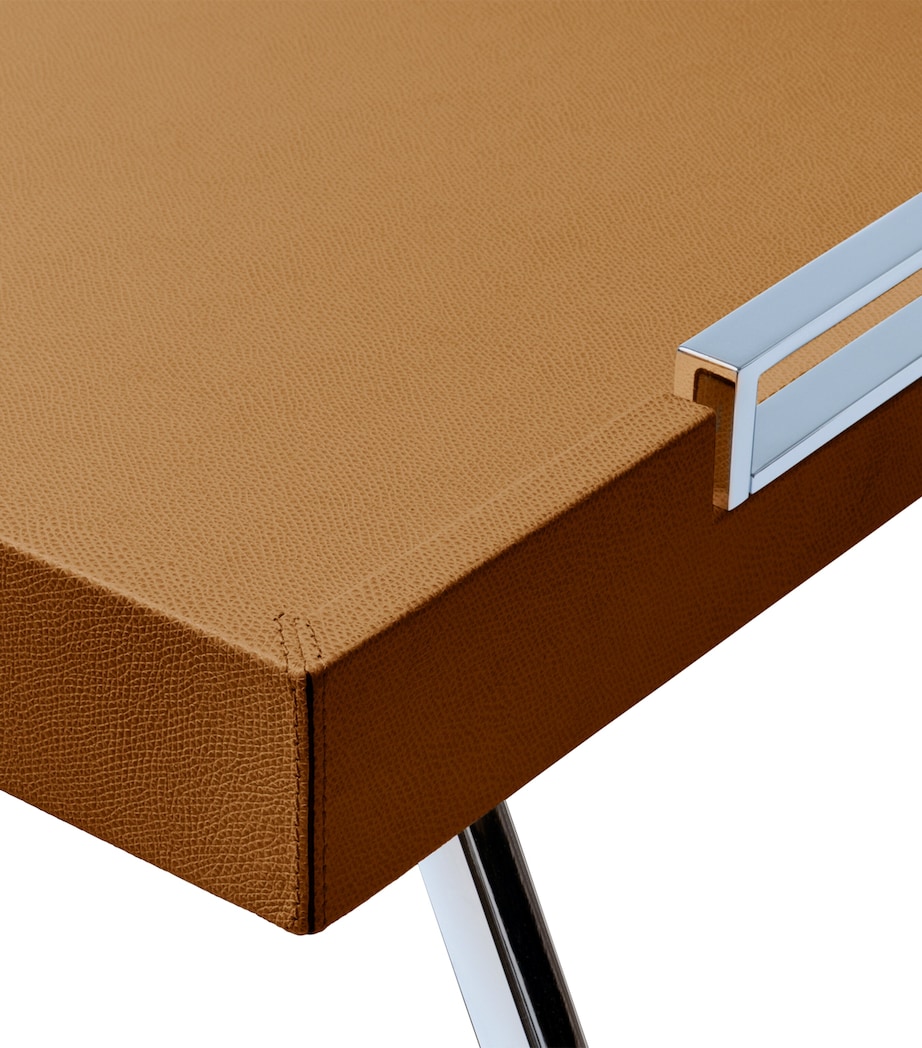 Frette Leather Otello Bed Tray Tabacco Image 3