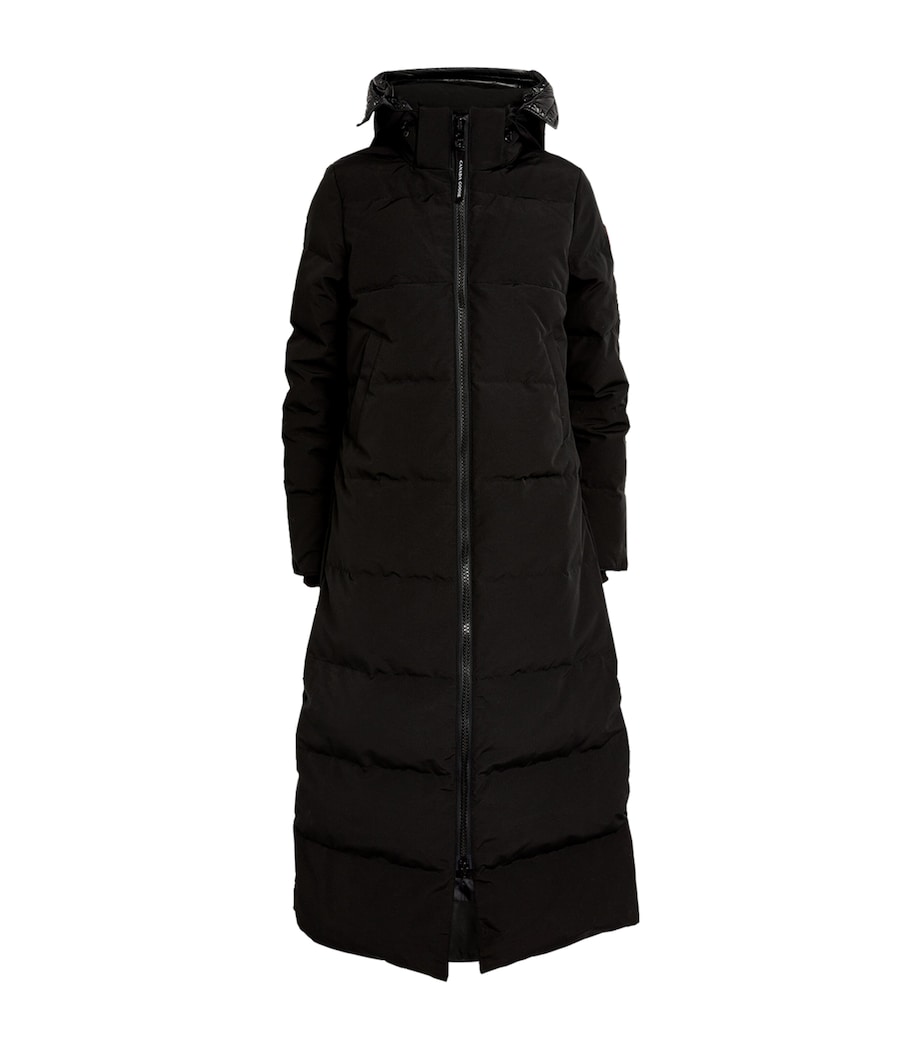 Canada Goose Womens Mystique Hooded Parka Black Noir Image 1