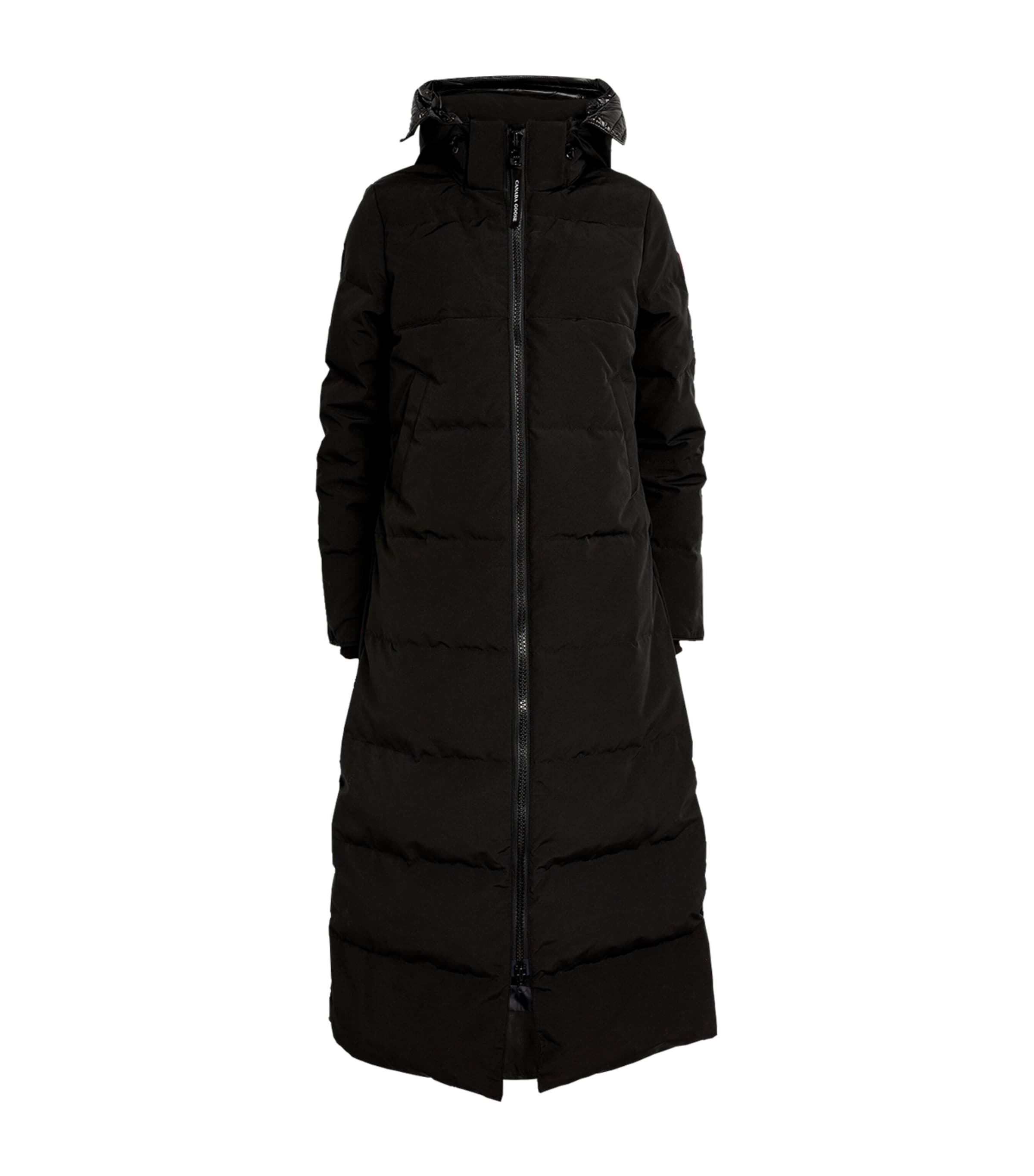 Canada Goose Black Mystique Hooded Parka Harrods UK - Main Image