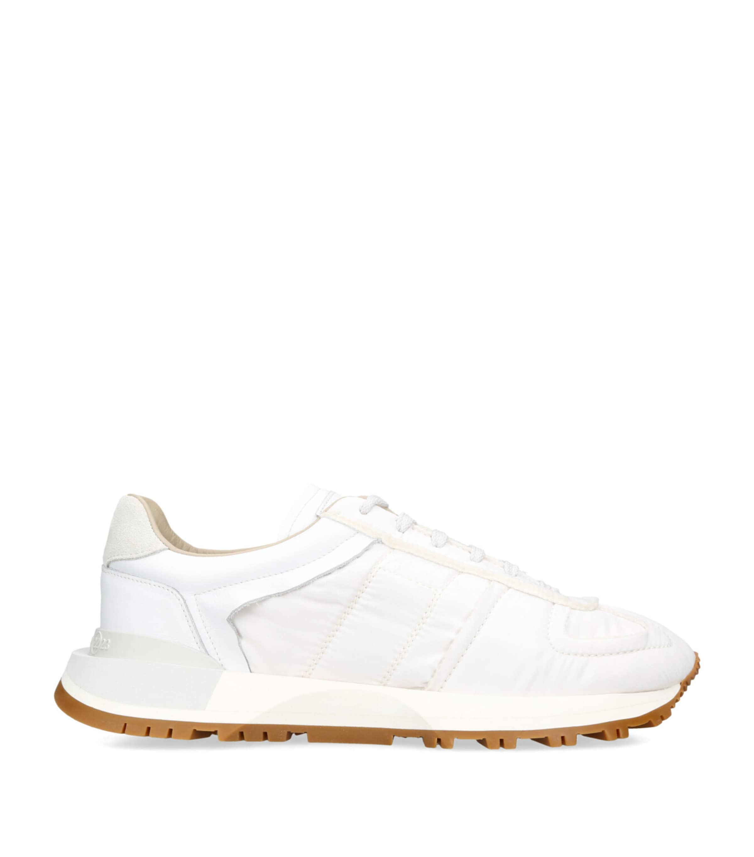 Maison Margiela White Leather Sneakers
