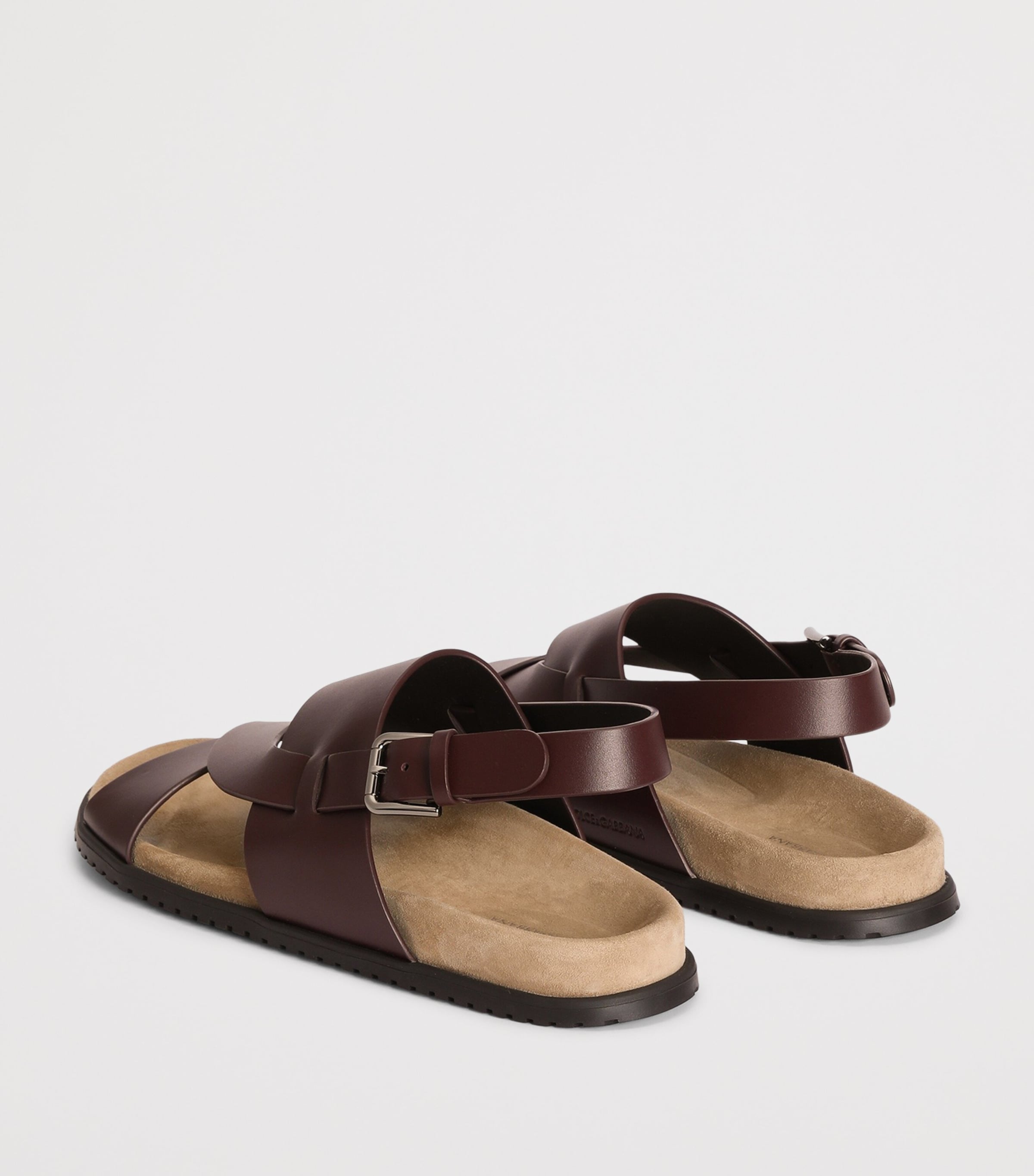 Dolce&Gabbana Multi Leather Cross-Strap Sandals | Harrods US
