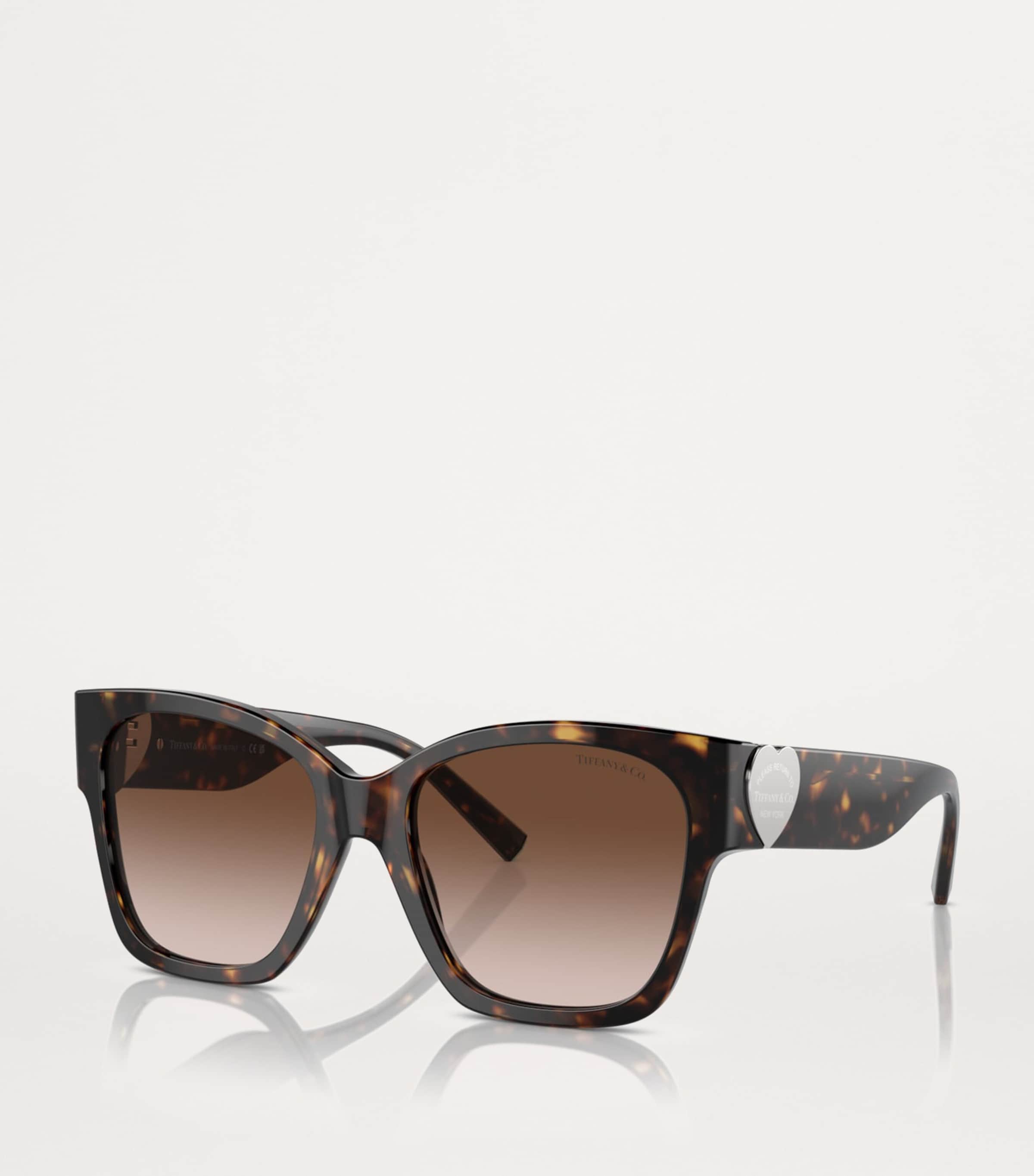 Acetate Square Oversized Sunglasses 80153B Image 2