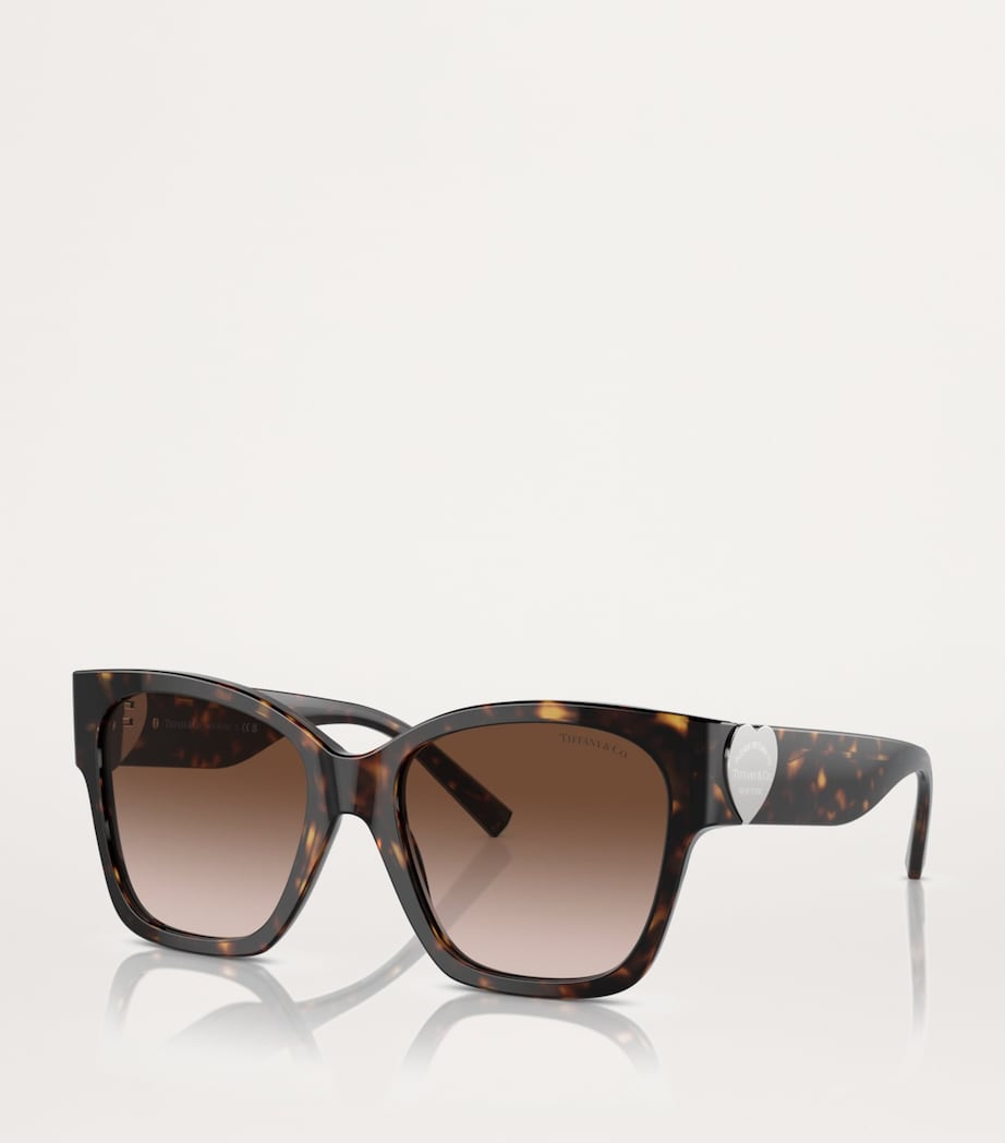 Acetate Square Oversized Sunglasses 80153B Image 2