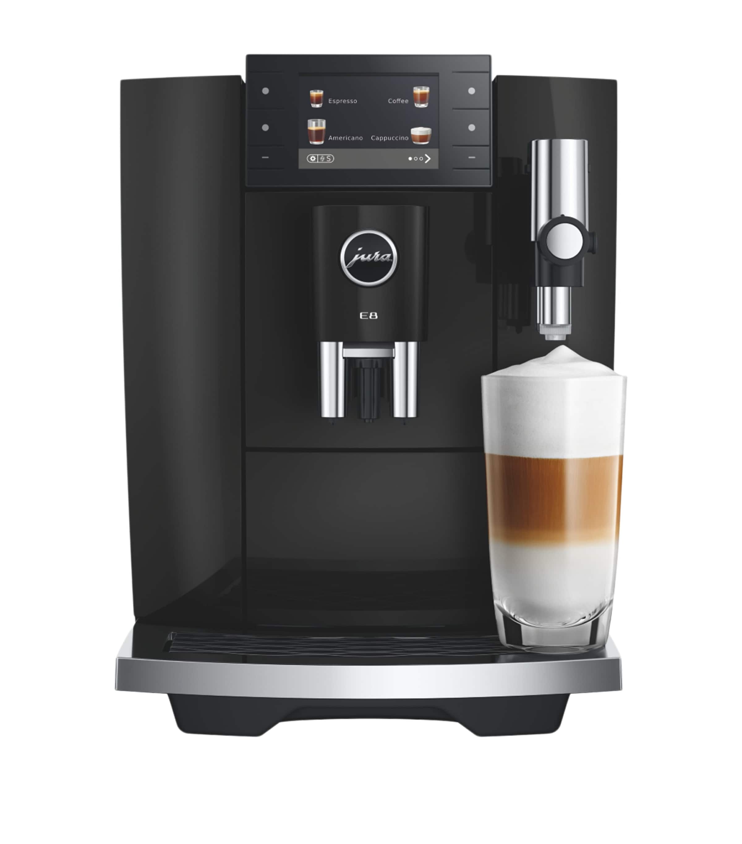 Jura E8 Coffee Machine Black Image 2