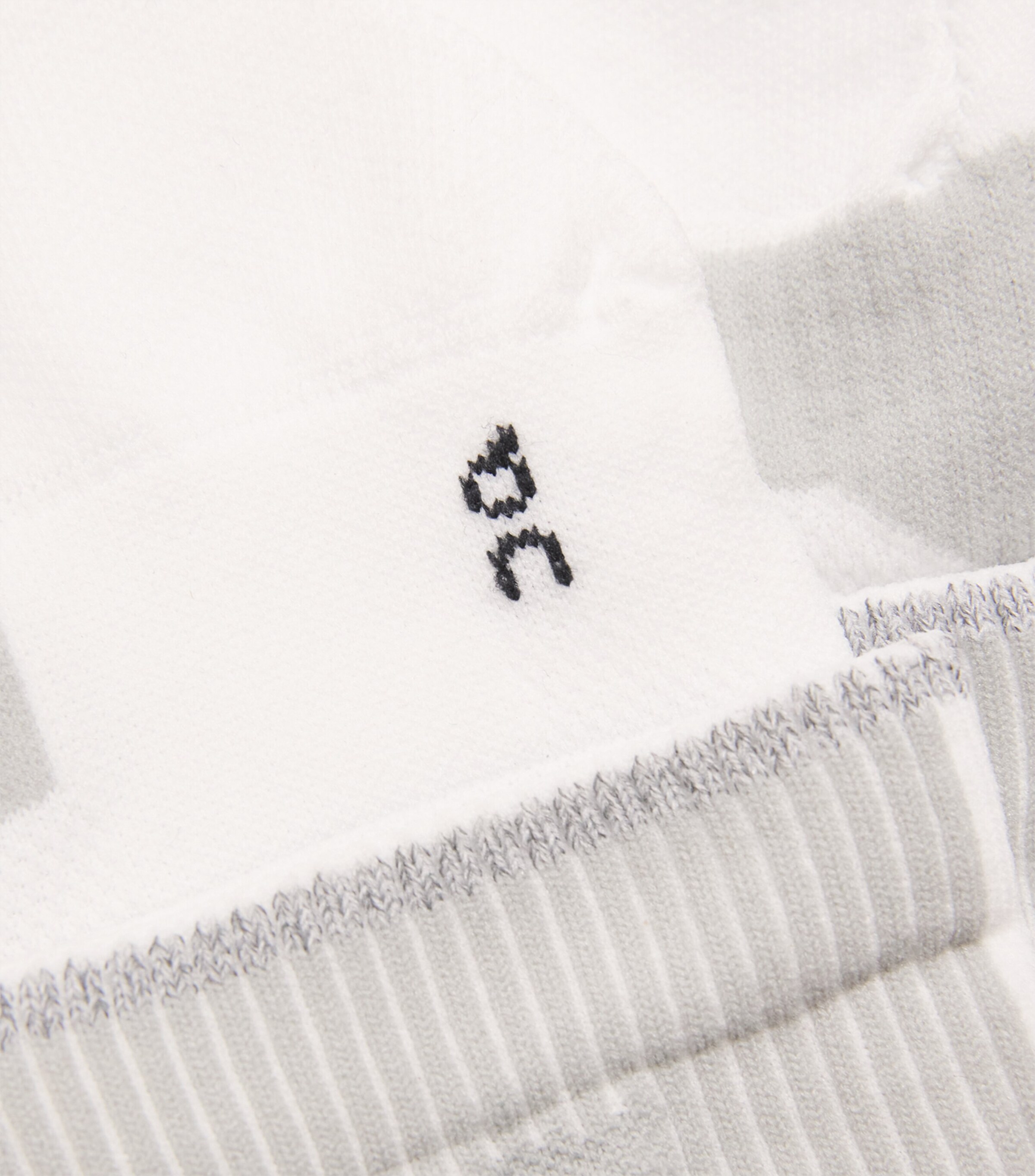 Performance Run Mid Socks WHITE | GLACIER Image 2