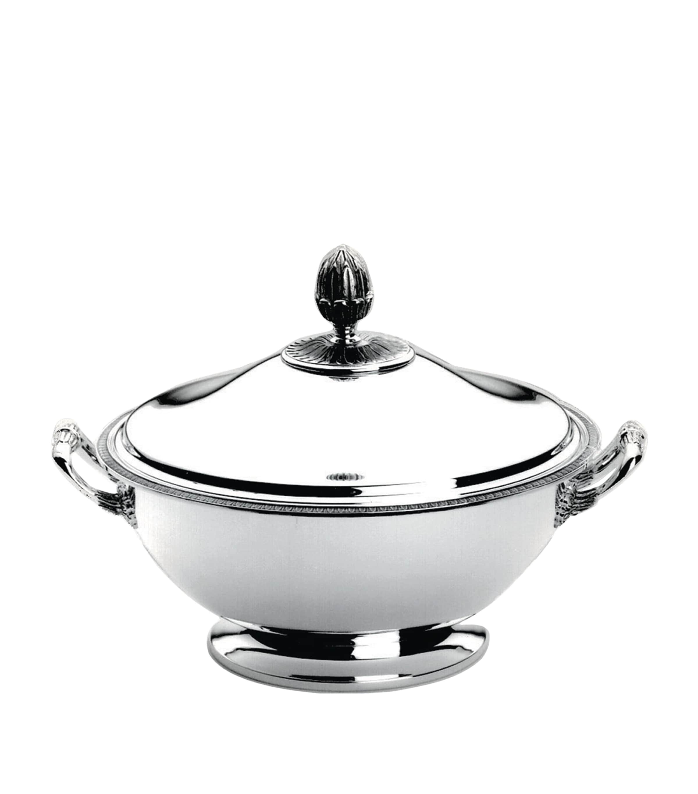Christofle Silver-Plated Malmaison Soup Tureen (23cm) Silver Image 2