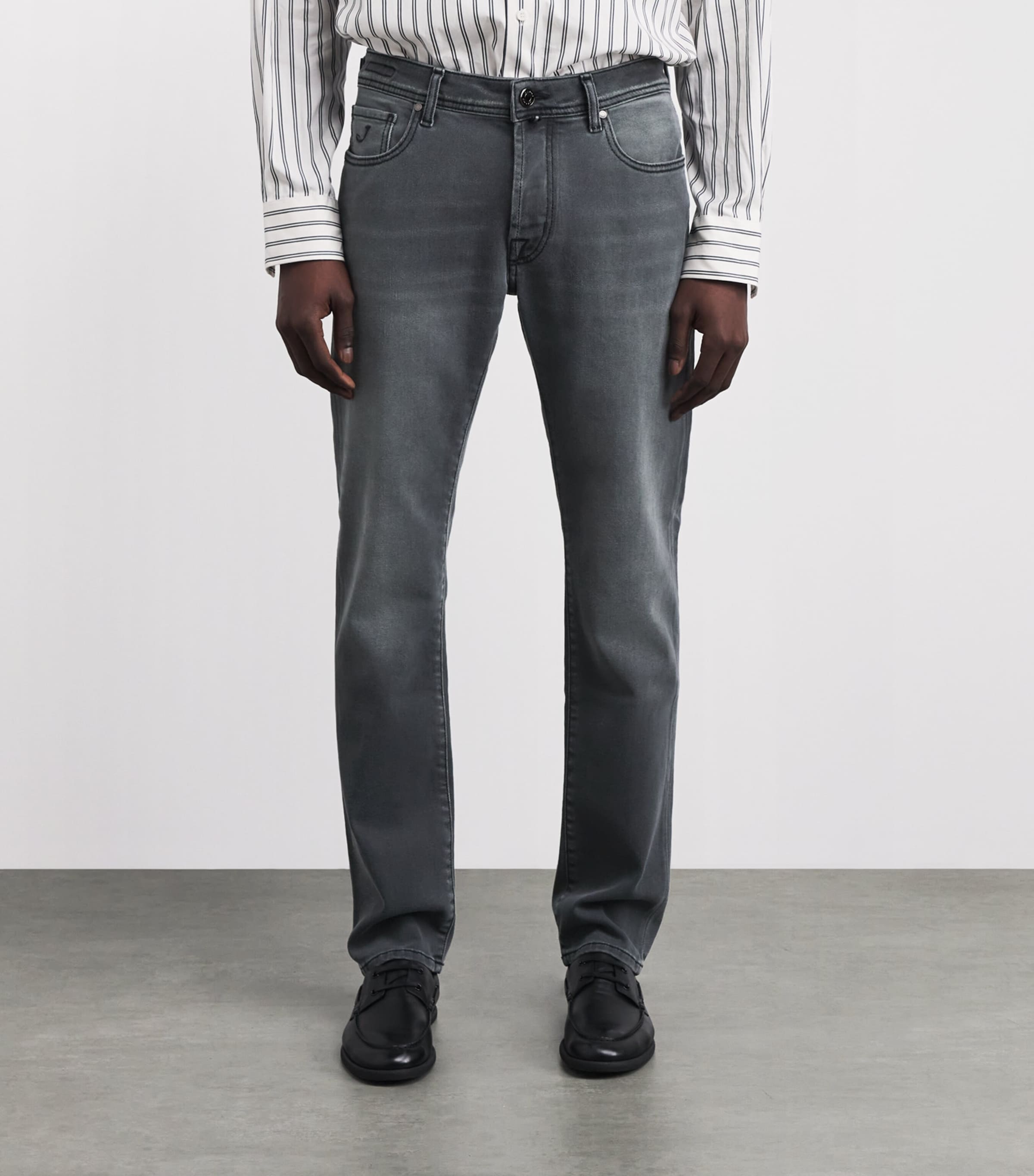 Jacob Cohën Mens Bard Slim Jeans Image 4
