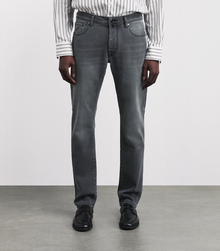 Jacob Cohën Mens Bard Slim Jeans Image 4
